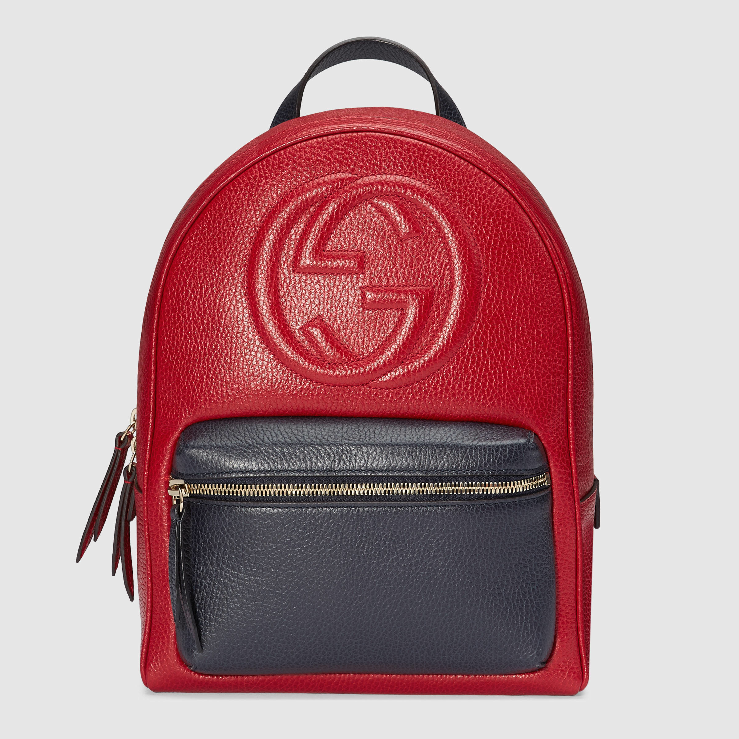 gucci women's black gg soho backpack