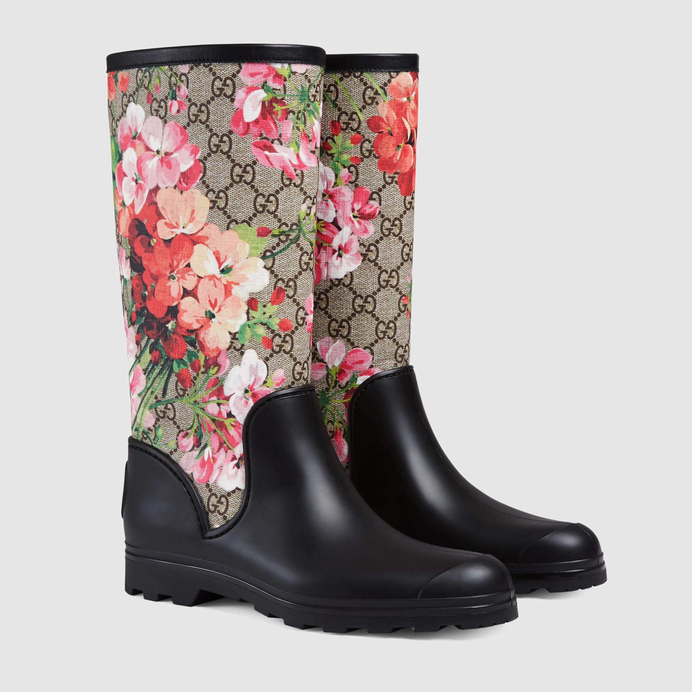gucci bloom rain boots