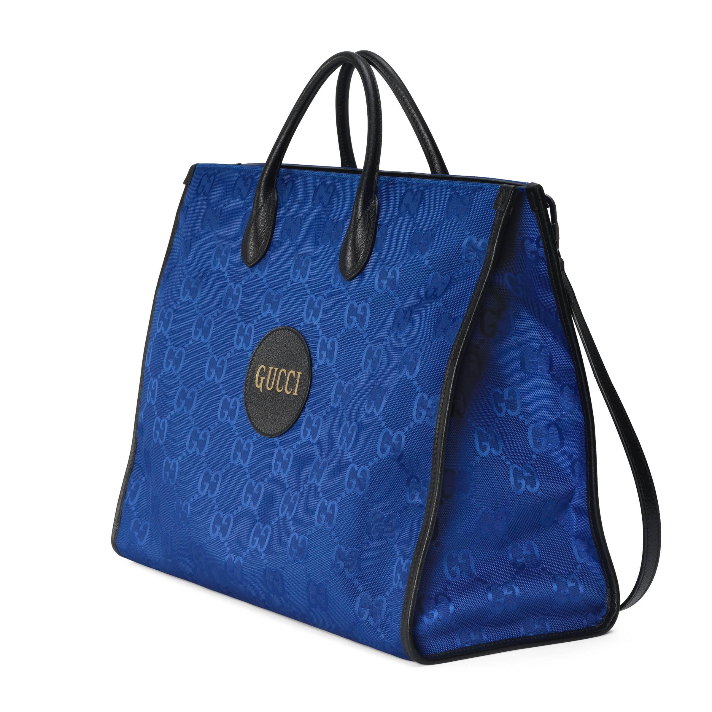Gucci Synthetic Off The Grid Tote Bag in Blue for Men - Lyst