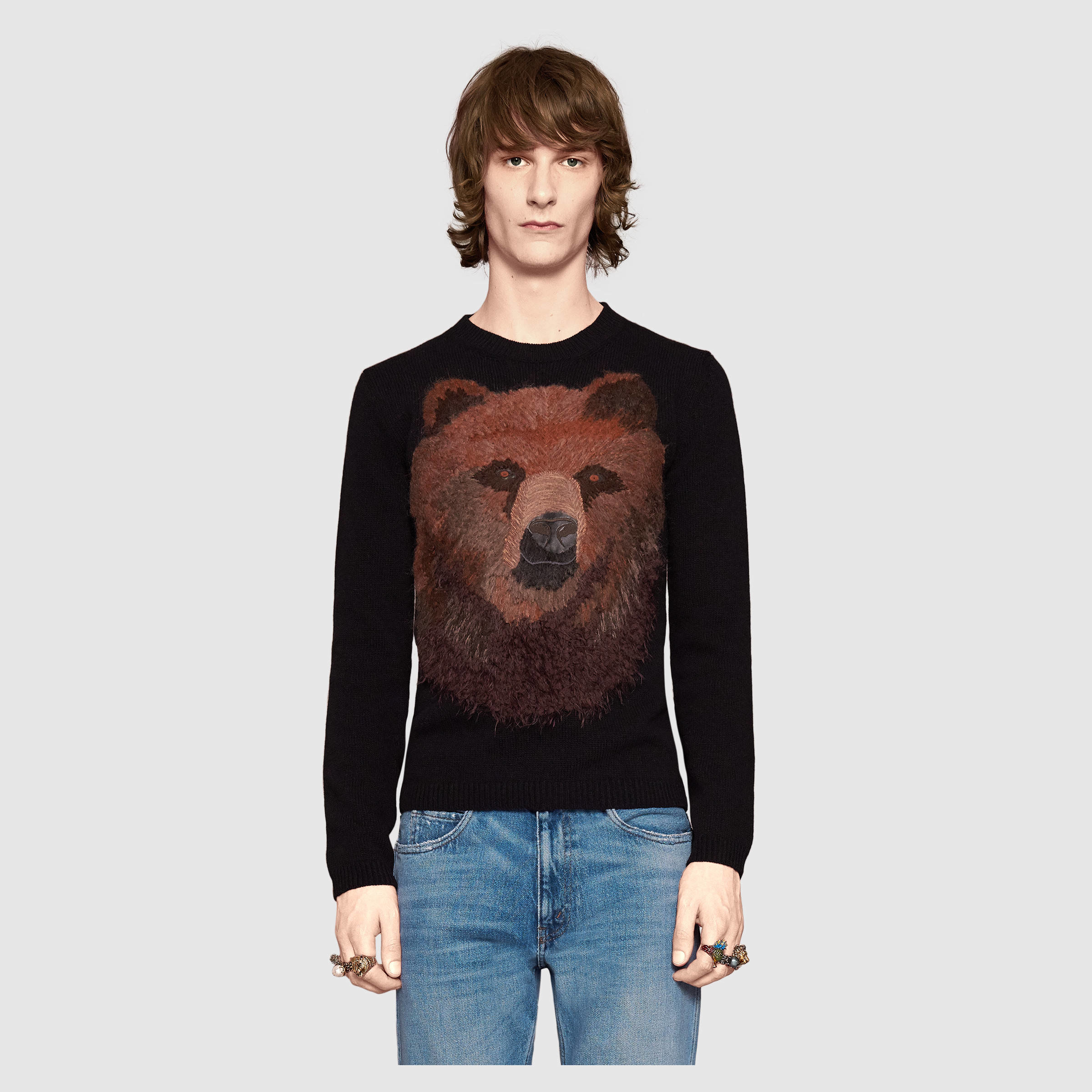 gucci sweater with bear