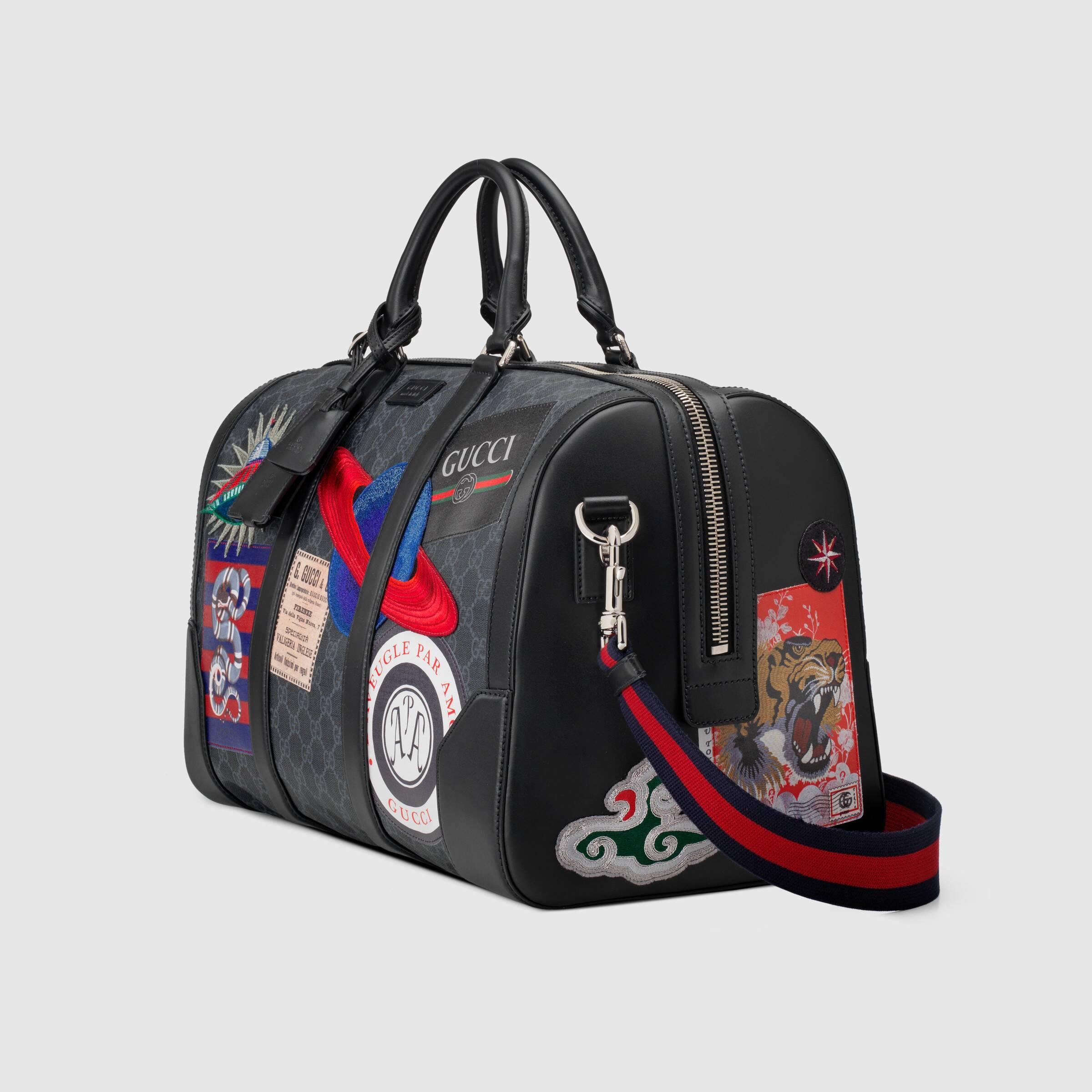 gucci night courrier duffle bag