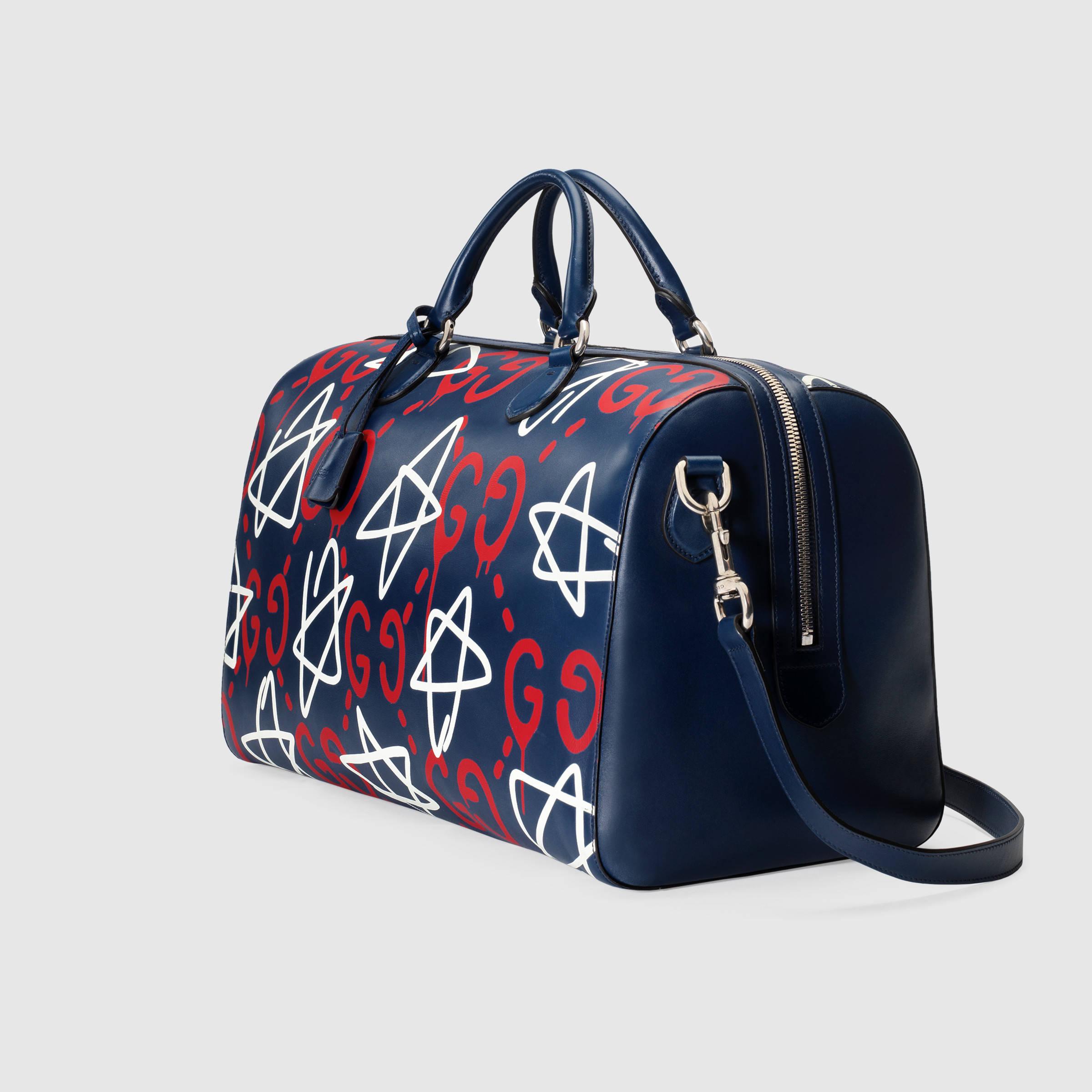 gucci ghost duffle bag