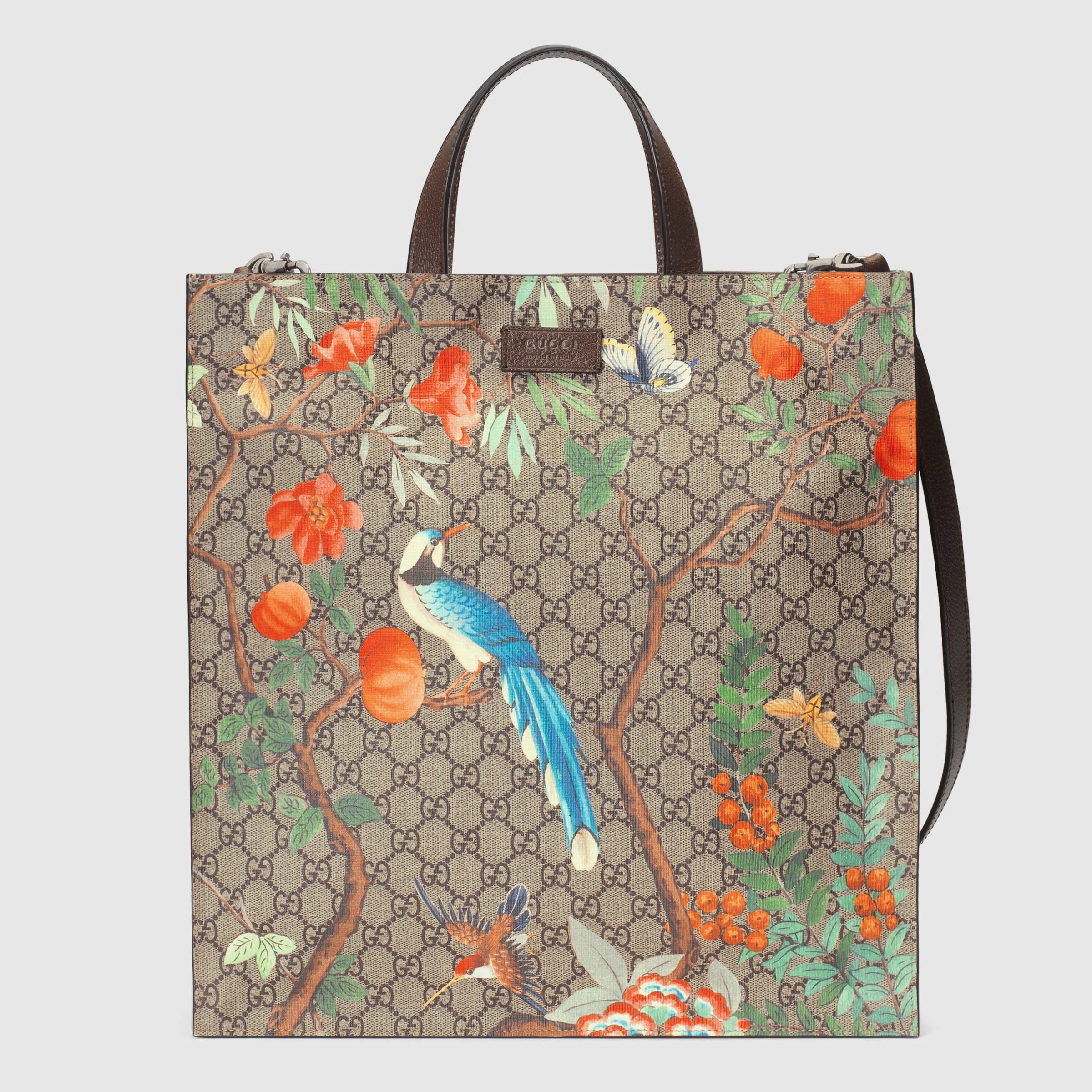 gucci tian tote