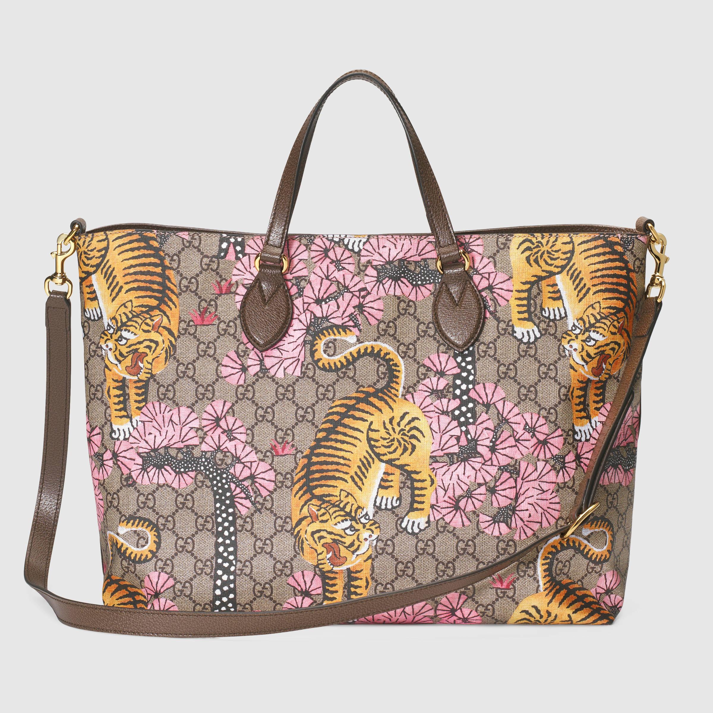 Gucci Bengal Soft Gg Tote | Lyst