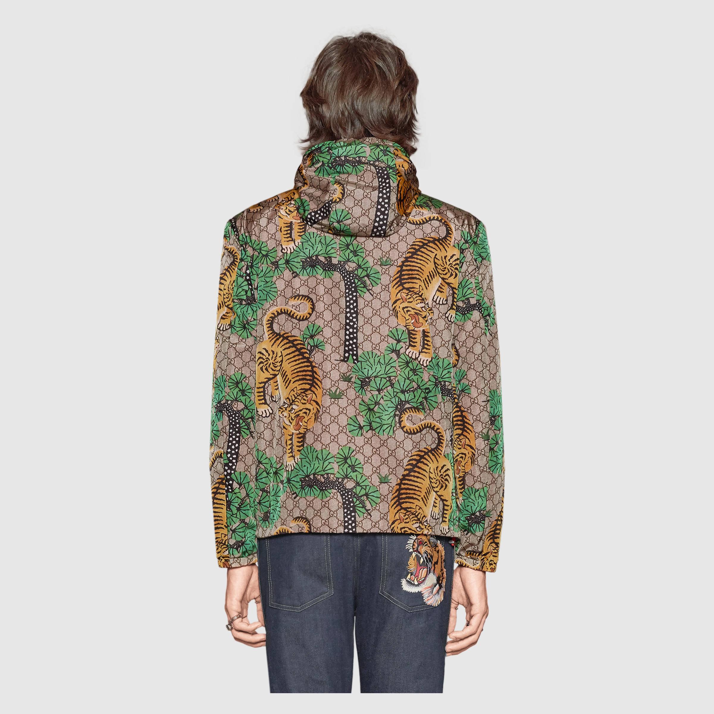 الواجهة البحرية التليفون المحمول خردة الخلط رحلة وضعت بعيدا الملابس gucci  bengal hoodie - fuhaosidney.com