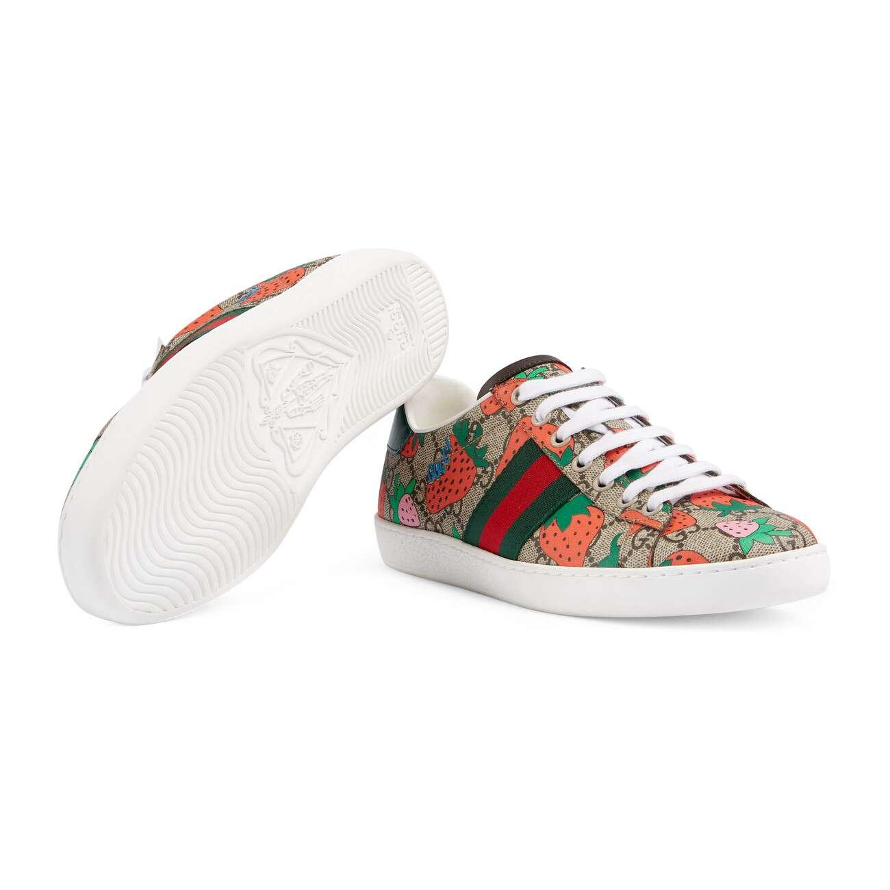 gucci ace strawberry
