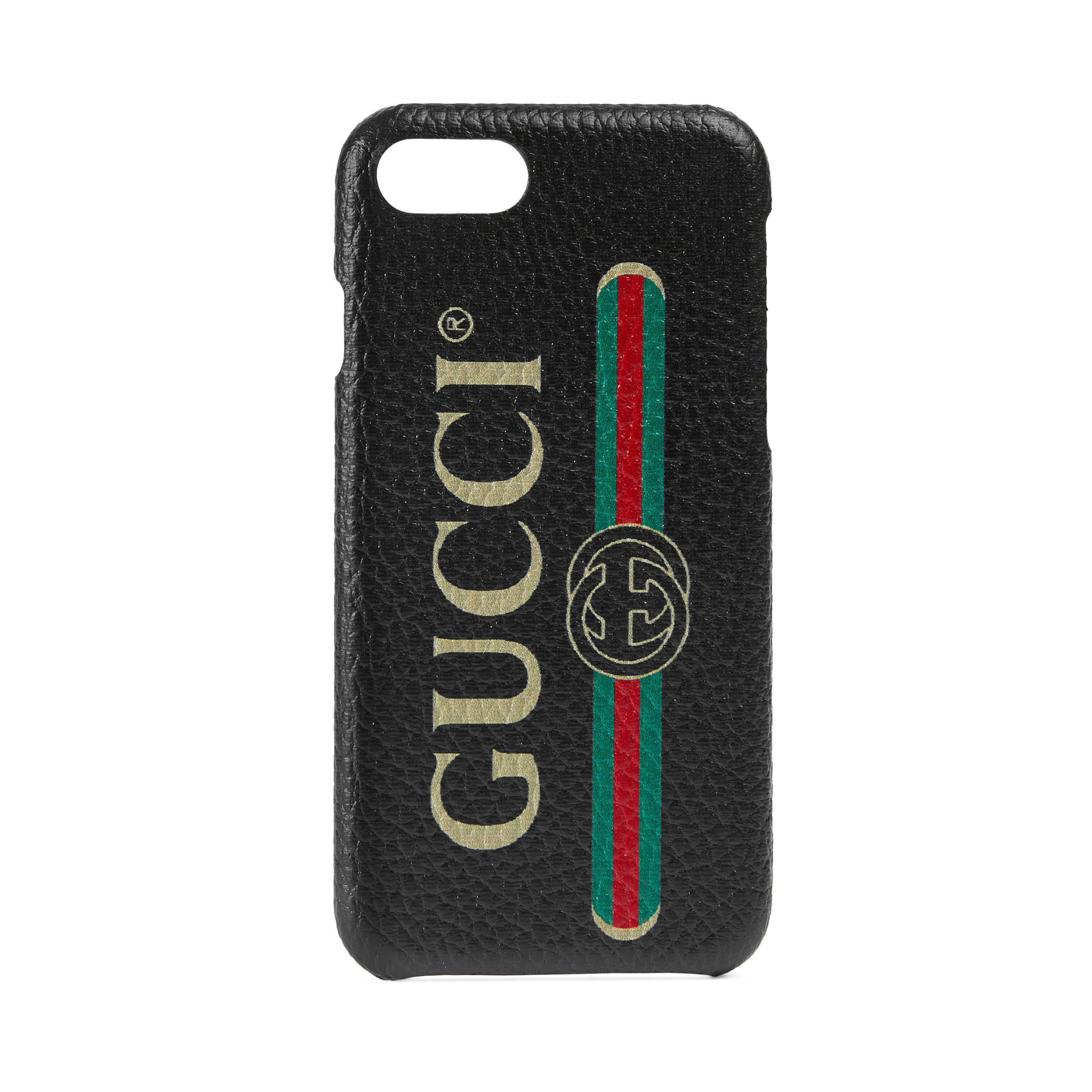 gucci black phone case