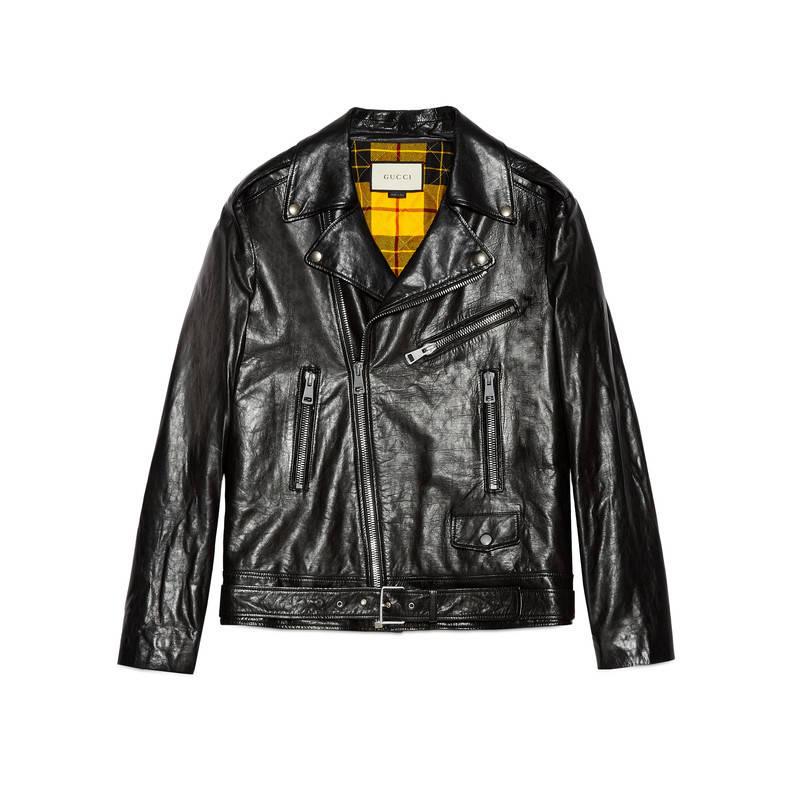 gucci ghost leather jacket