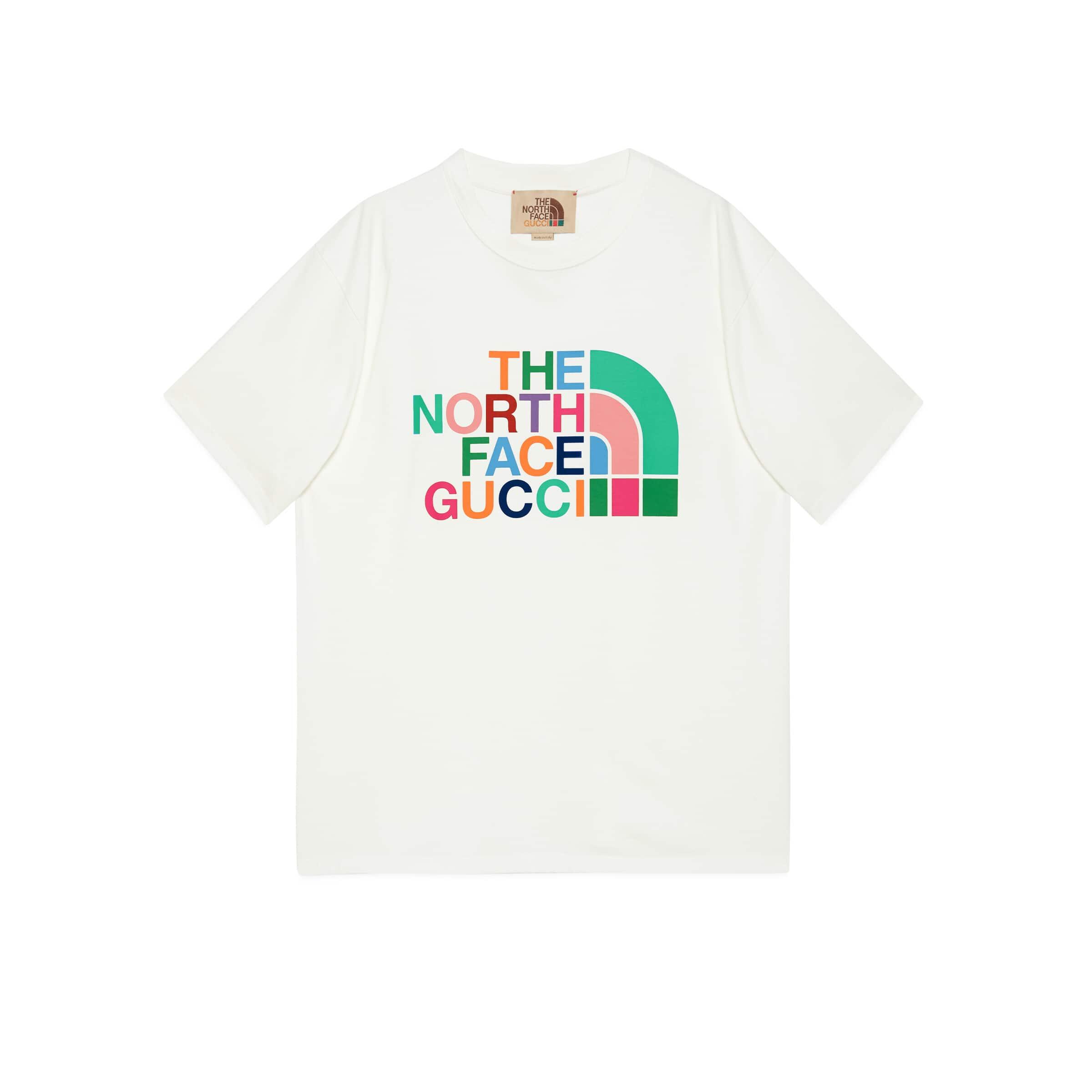 Gucci The North Face X T-shirt in White for Men | Lyst