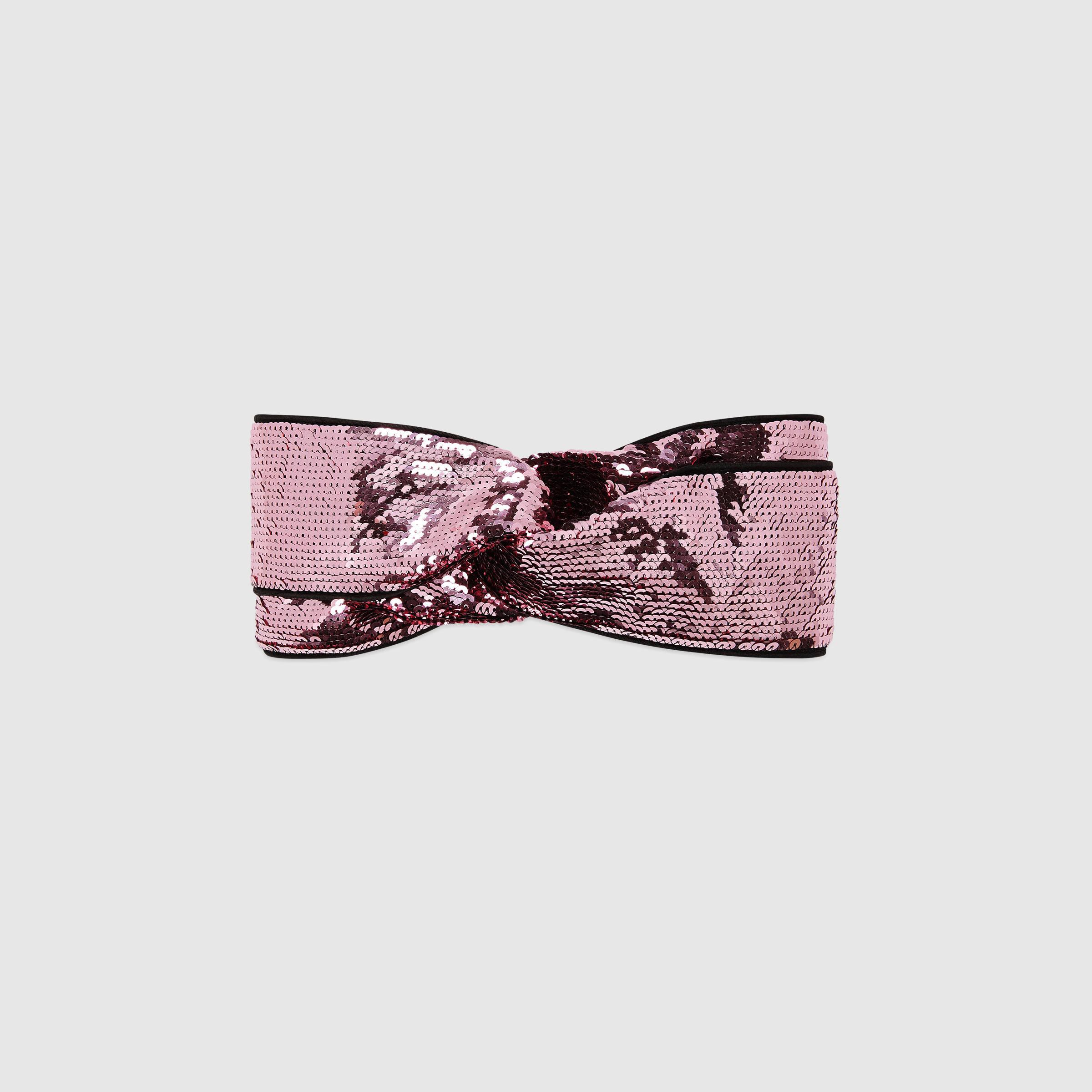 gucci sequin headband