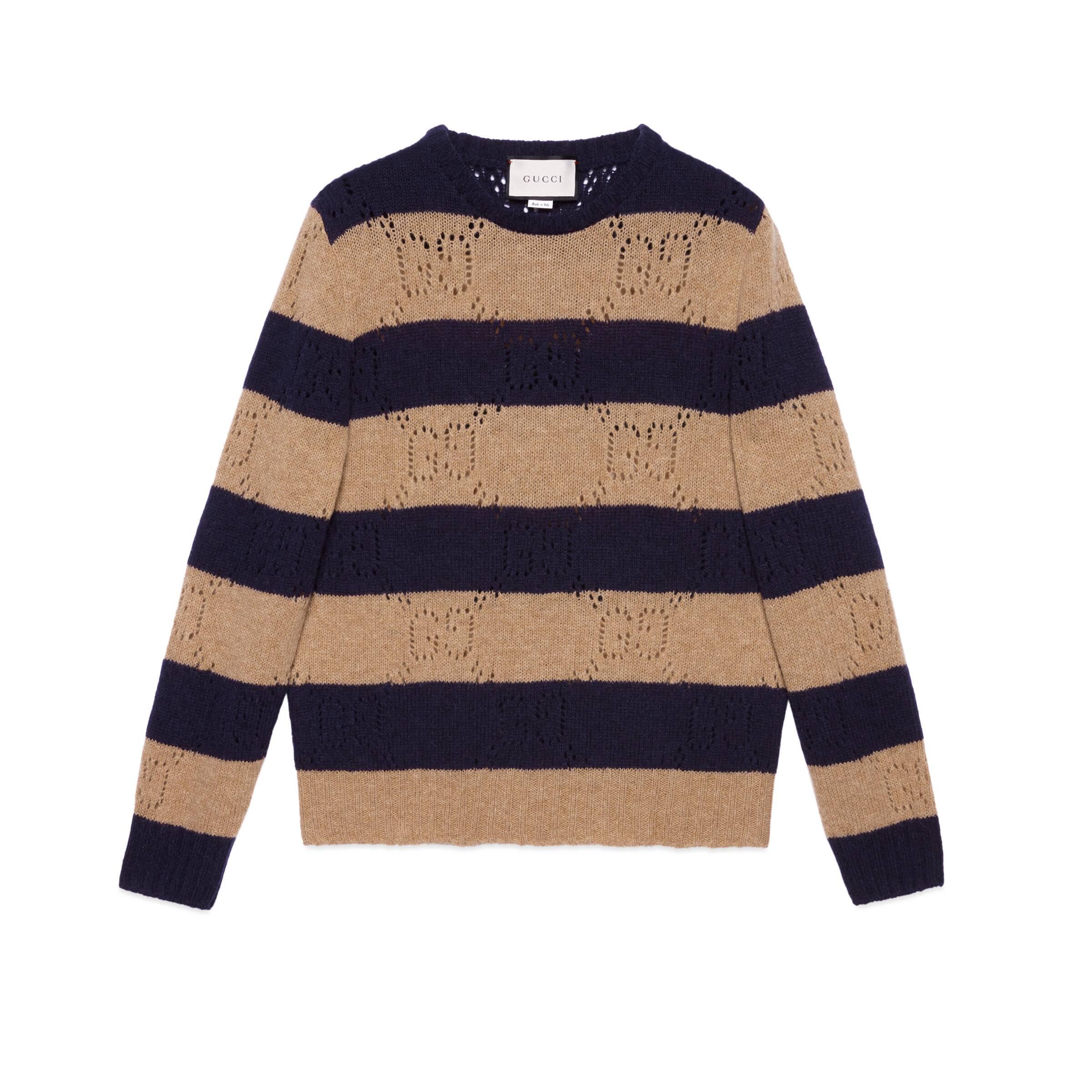 striped gucci sweater