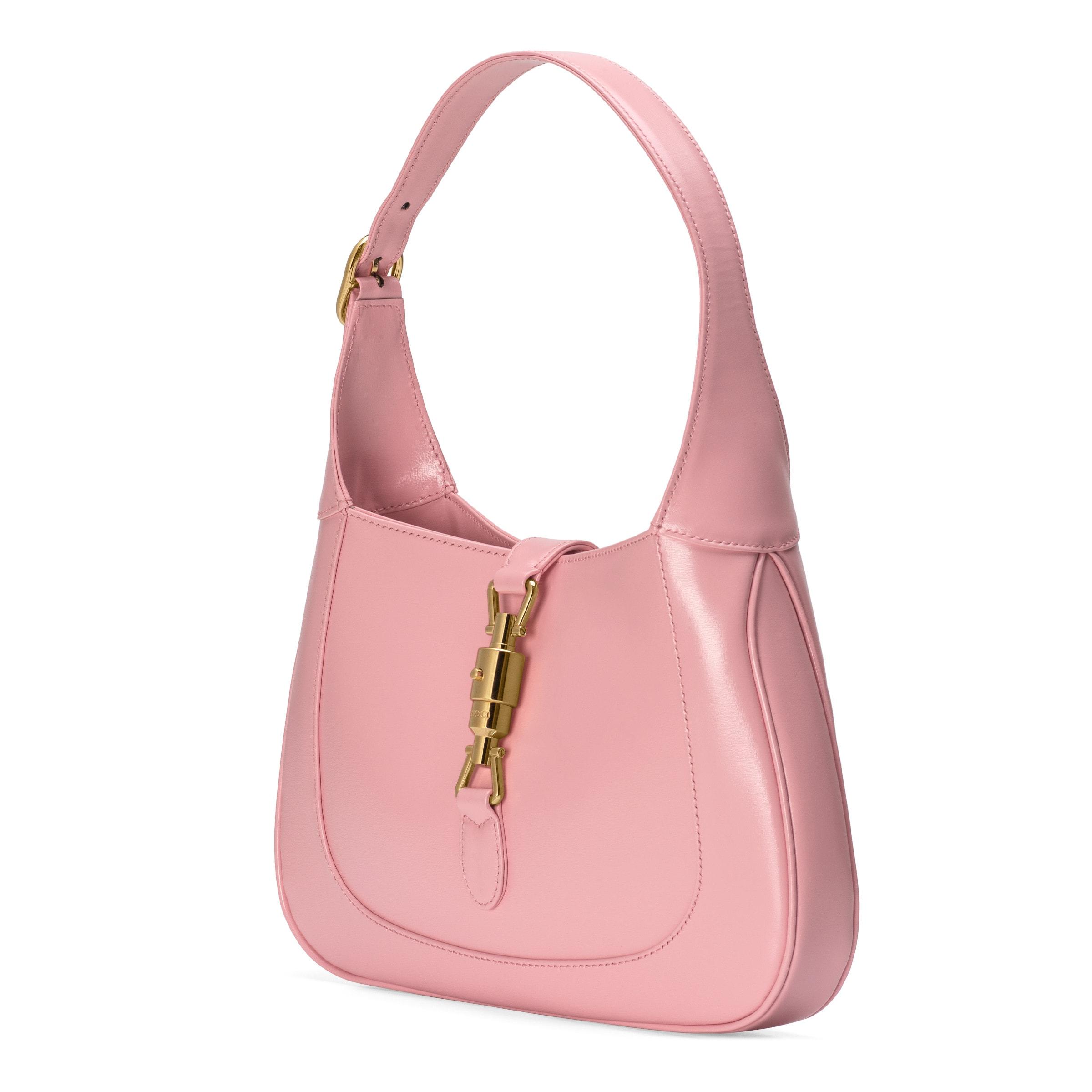 Gucci Leather Jackie 1961 Small Shoulder Bag in Pink - Save 14% - Lyst