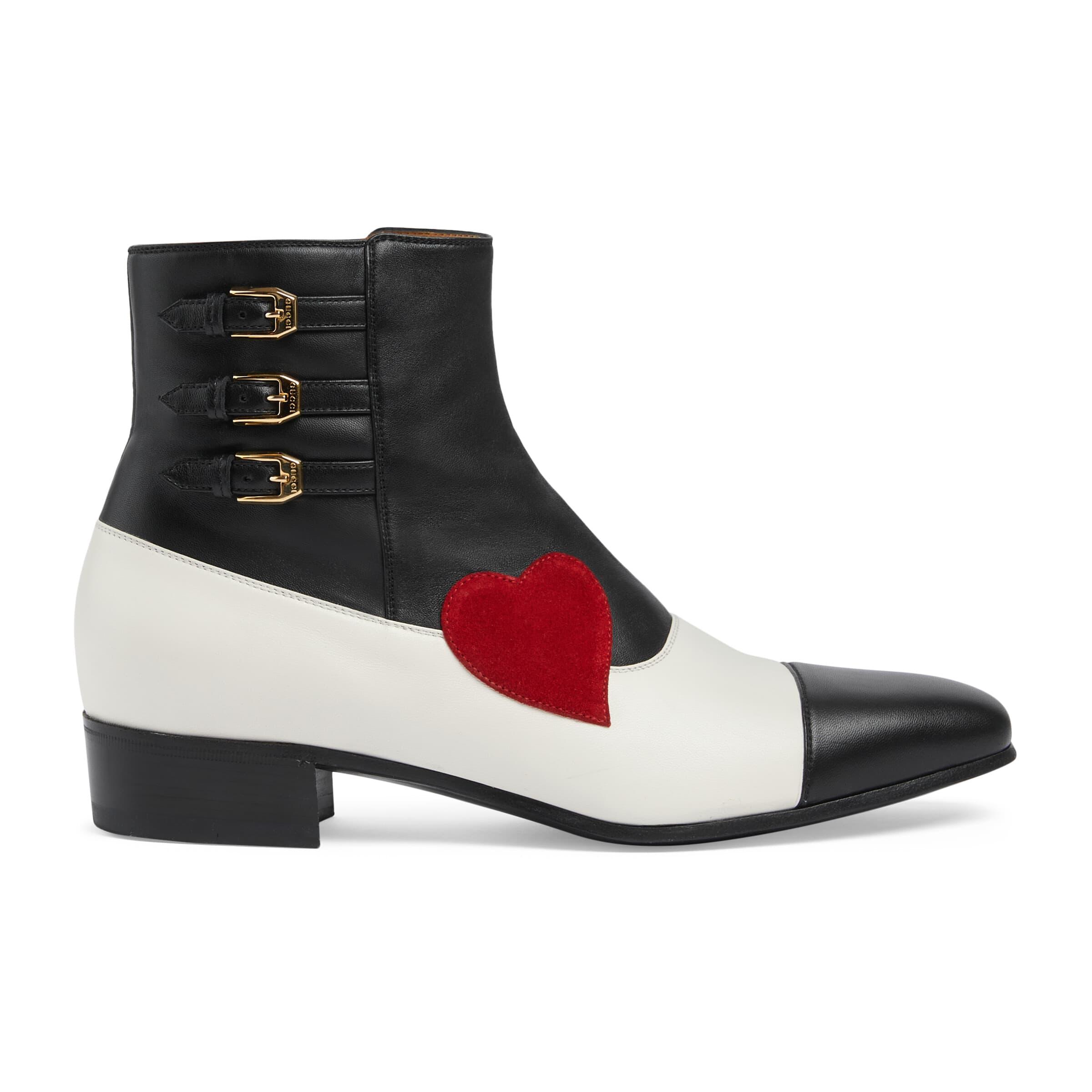 Gucci Ha Ha Ha Boot With Buckles in Black for Men Lyst