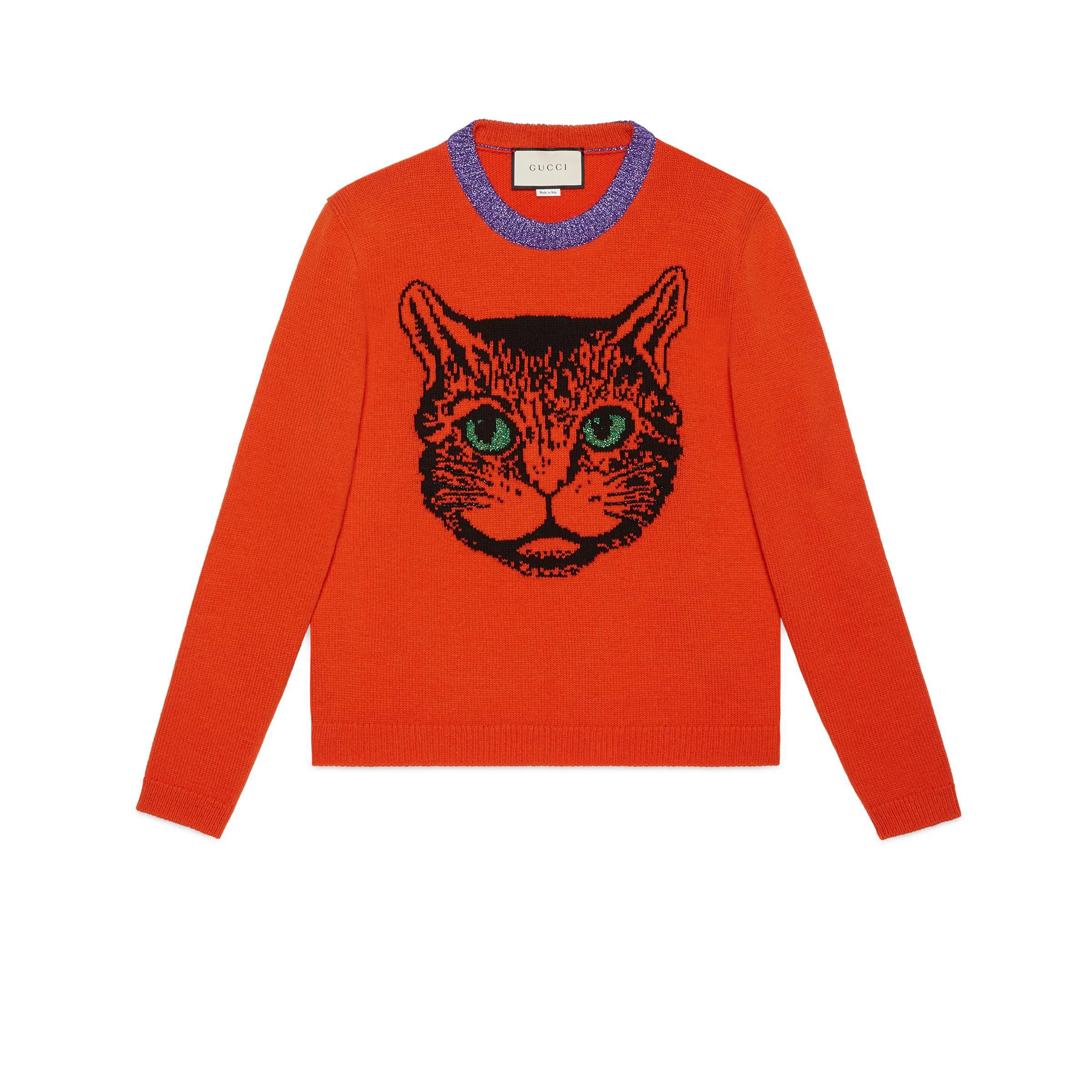 maglia gucci gatto