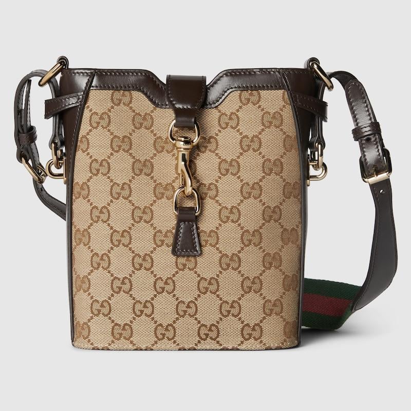 Gucci Mini Bucket Shoulder Bag, Fabric in Metallic Lyst UK