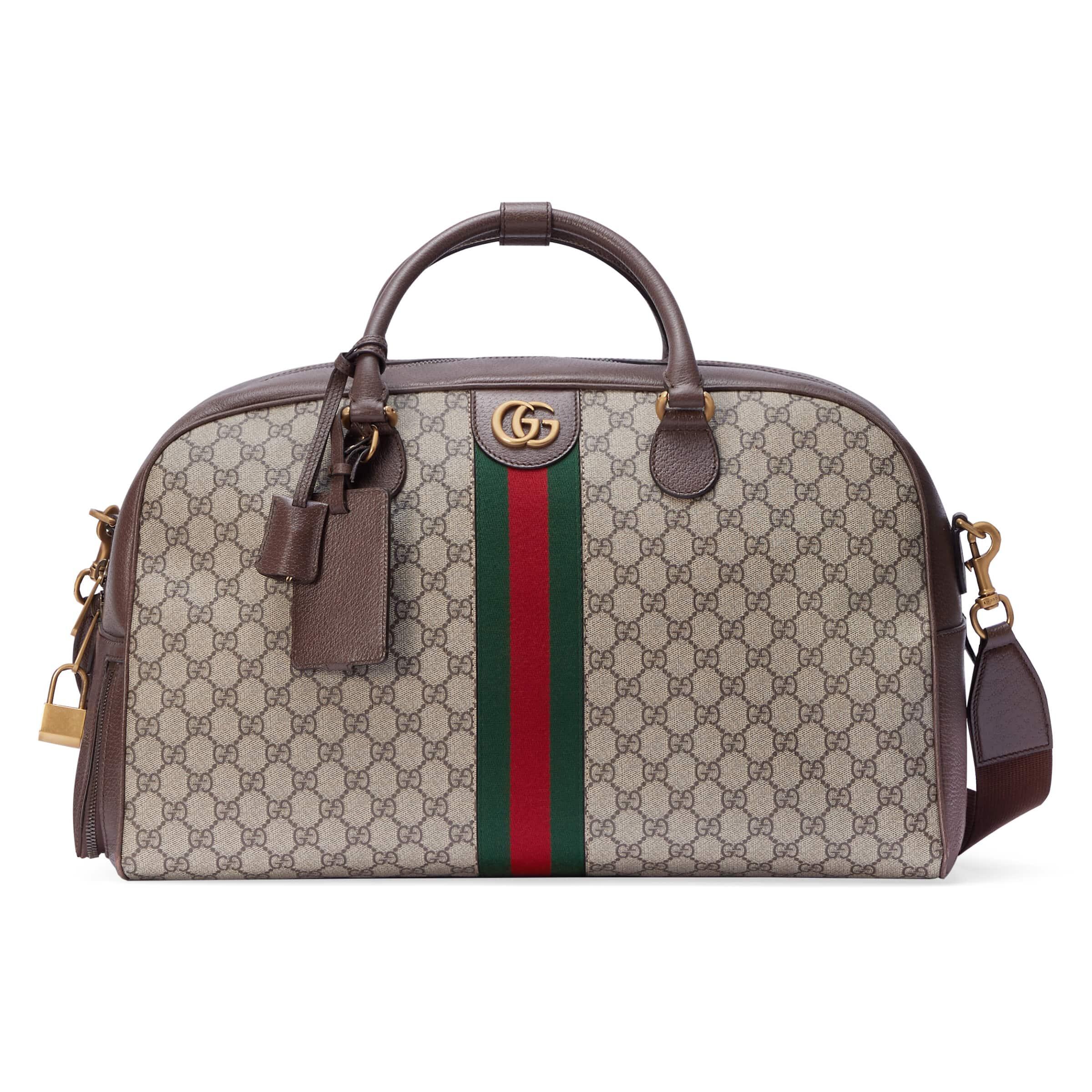 Gucci Savoy Large Bowling Bag in Brown for Men Lyst