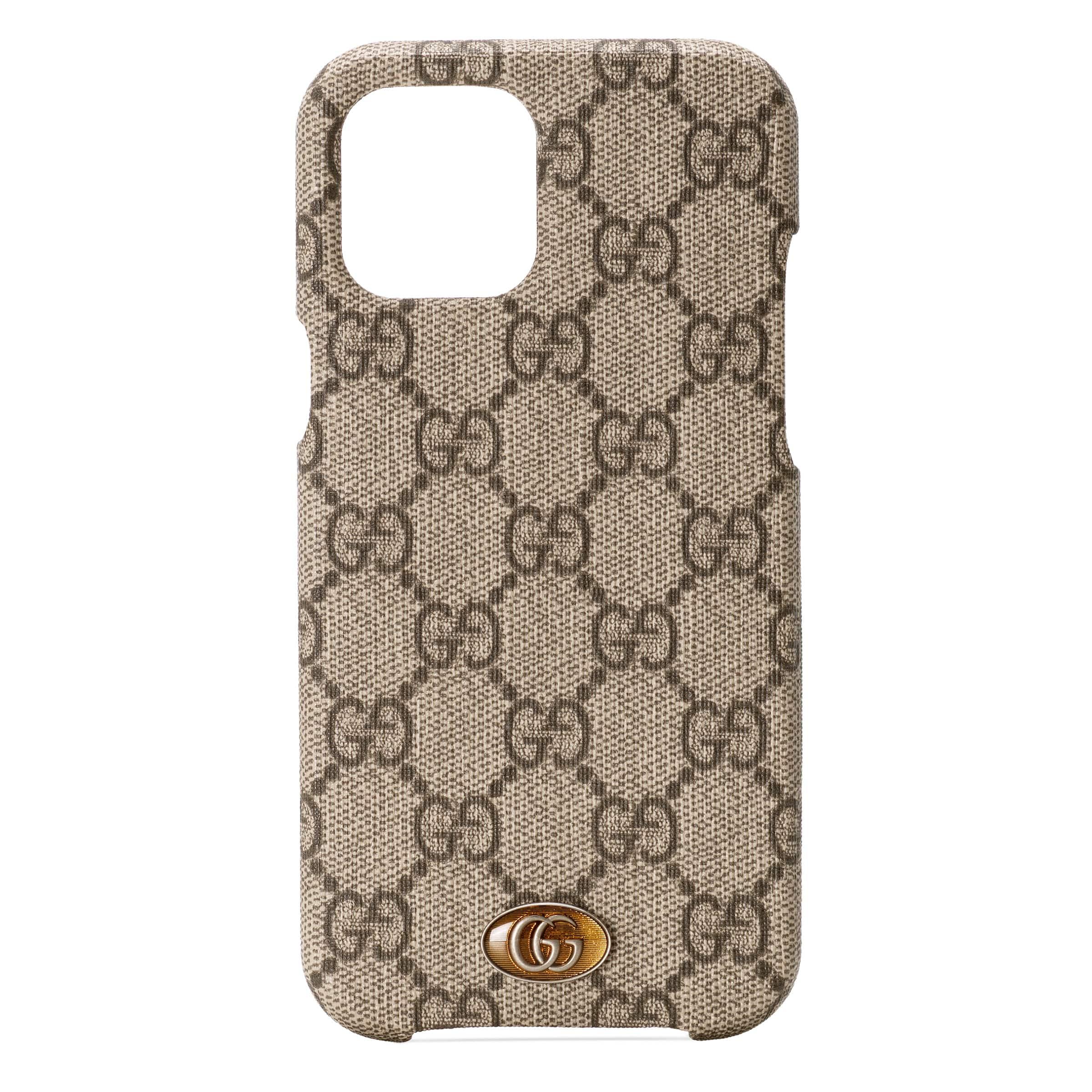 Gucci Ophidia Case For Iphone 12 And Iphone 12 Pro in Natural | Lyst
