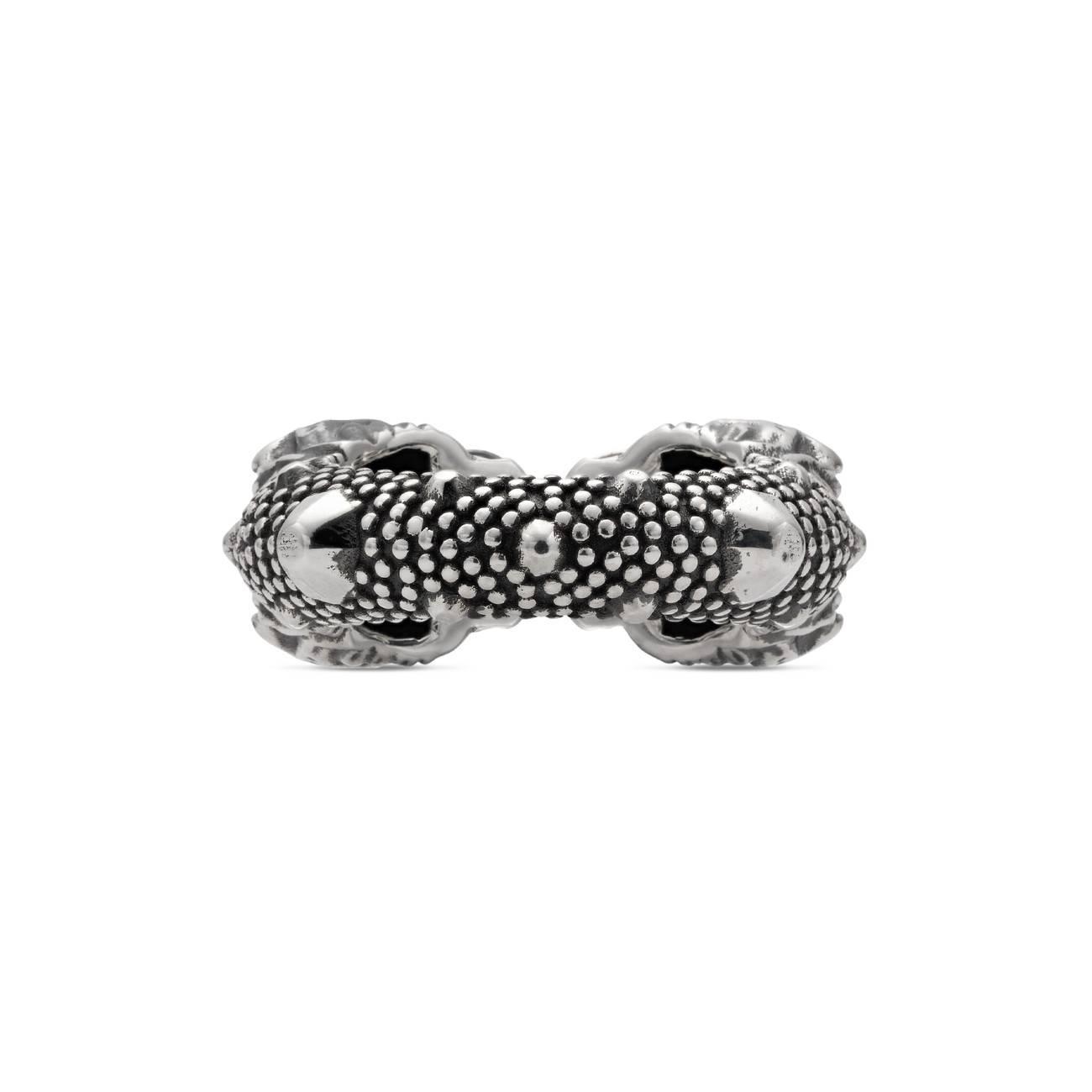 Gucci Sterling Silver Gg Marmont Ring | ModeSens