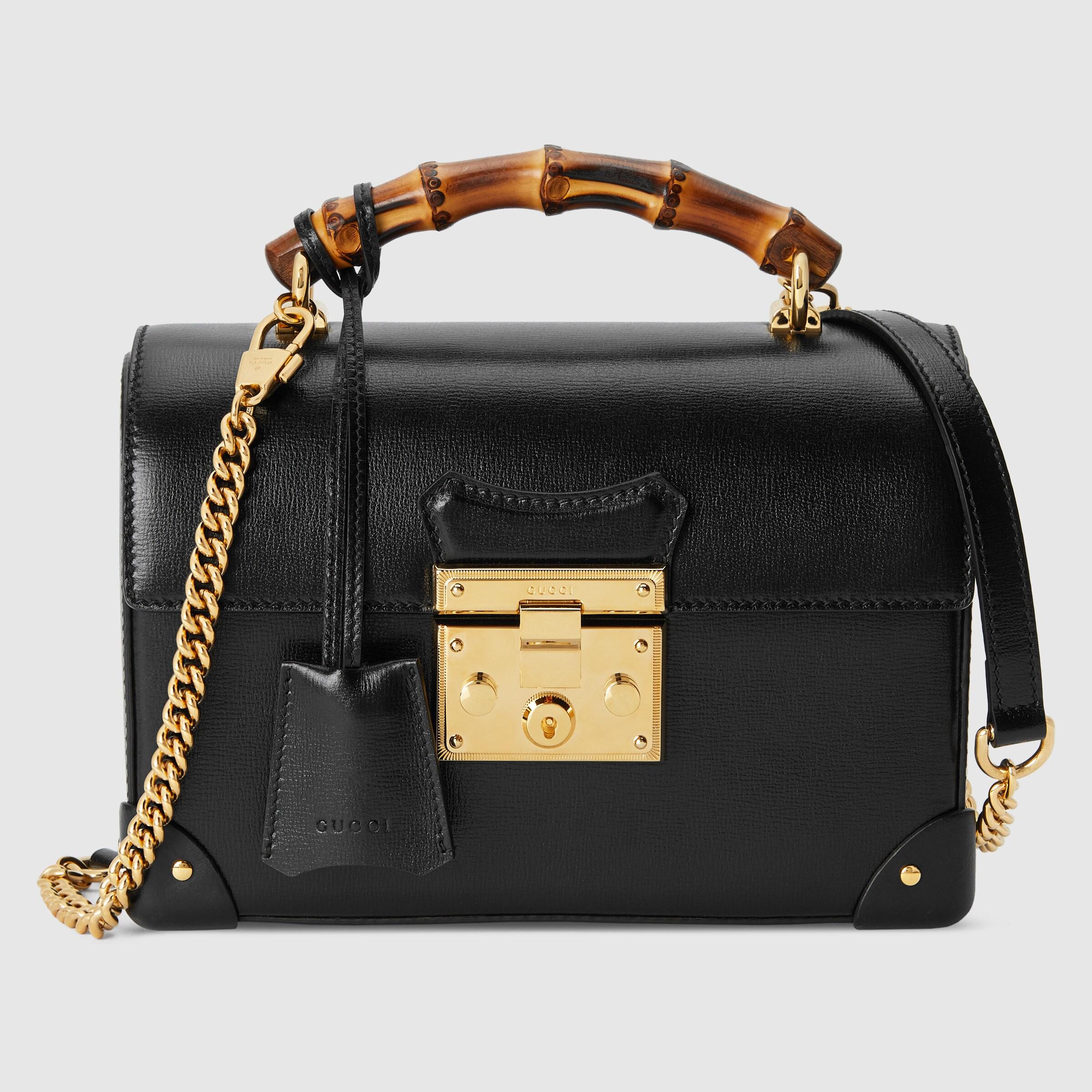 Gucci 【公式】 (グッチ)〔パドロック〕スモール バンブー Gucci 【公式】 (グッチ)〔パドロック〕スモール バンブー