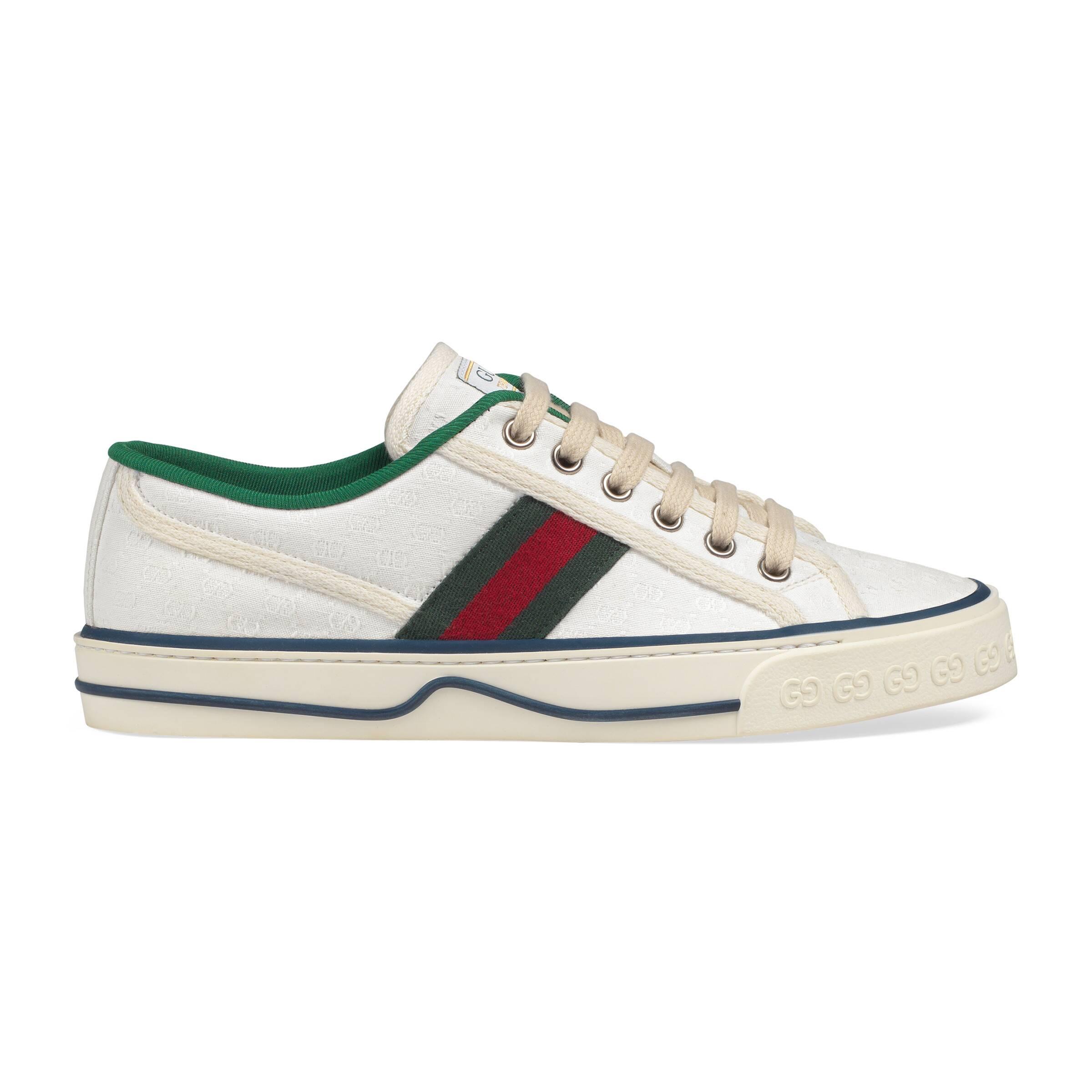 Gucci Canvas Tennis 1977 Sneaker in White Lyst