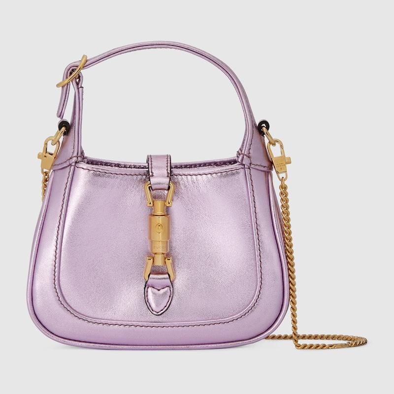 Gucci レディース パープル 〔グッチ ジャッキー 1961〕スーパーミニ 