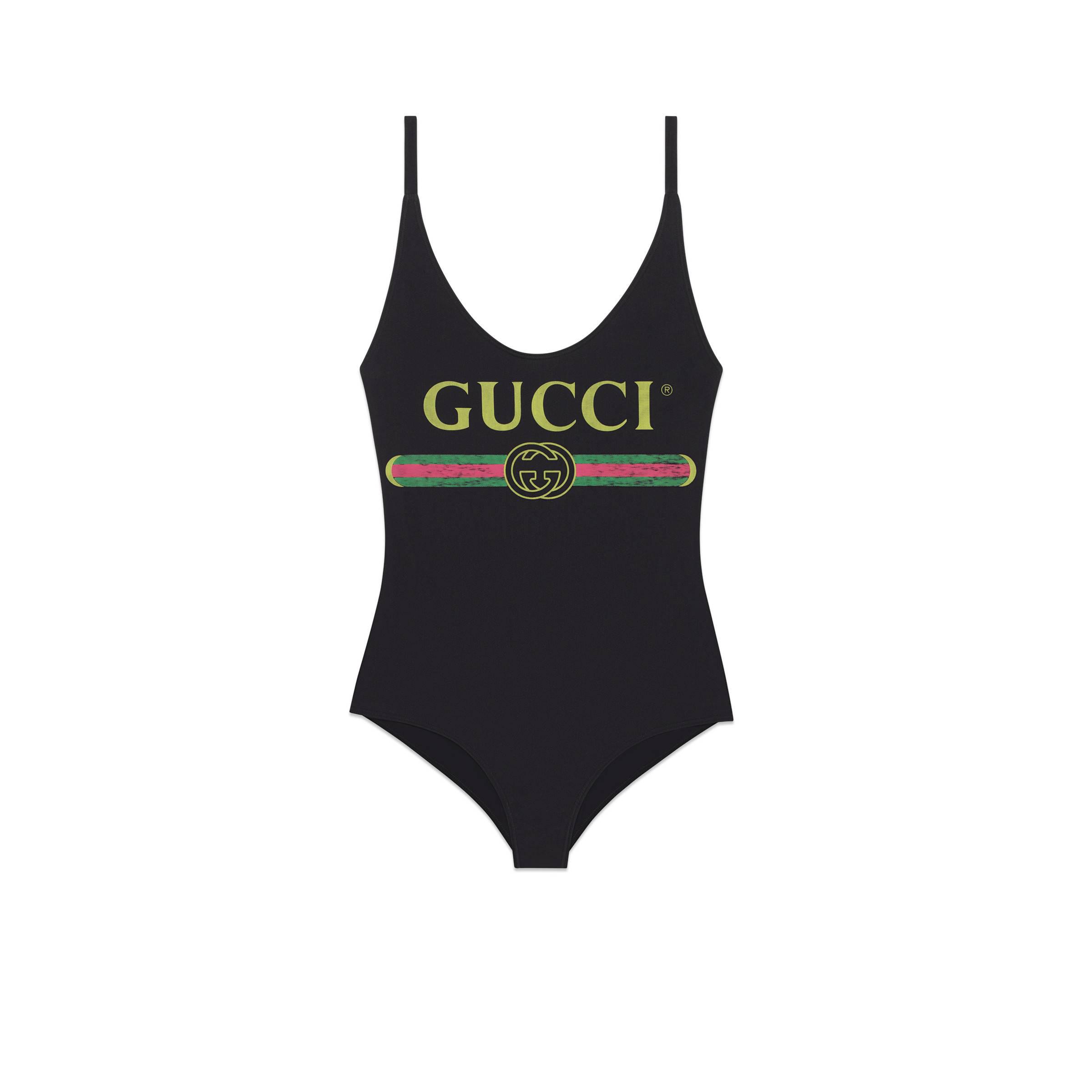 Maillot De Bain Imprimé Jean Gucci Lyst