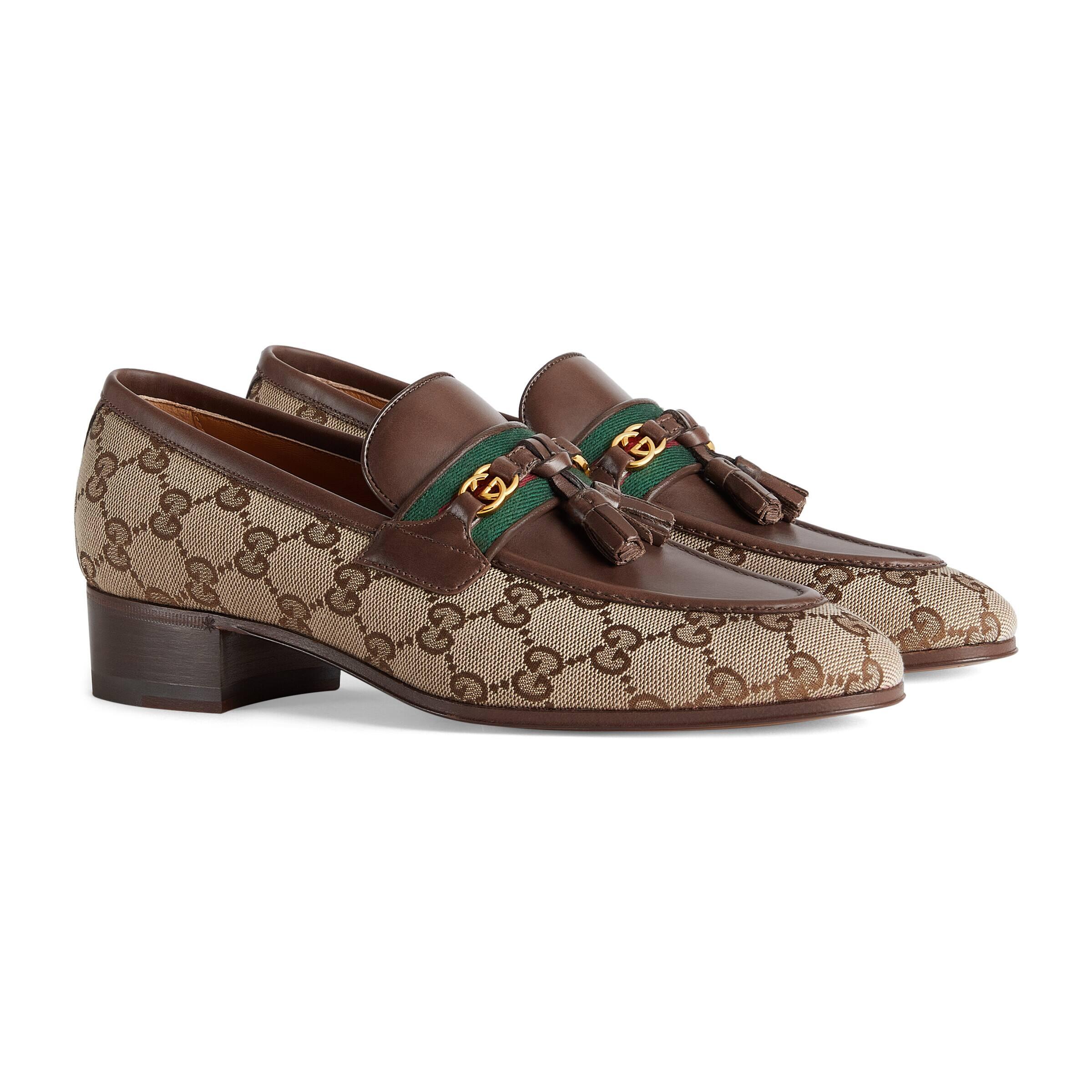 Gucci Loafer With Tassel in Natural |