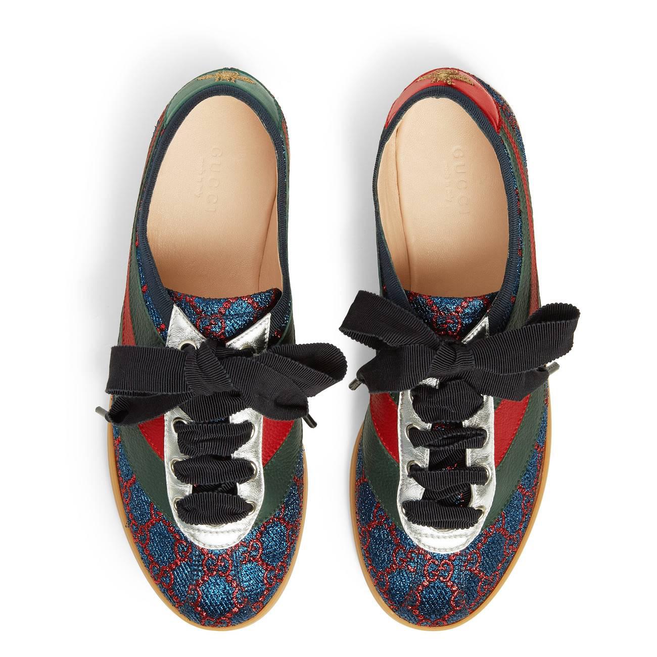 gucci falacer on feet