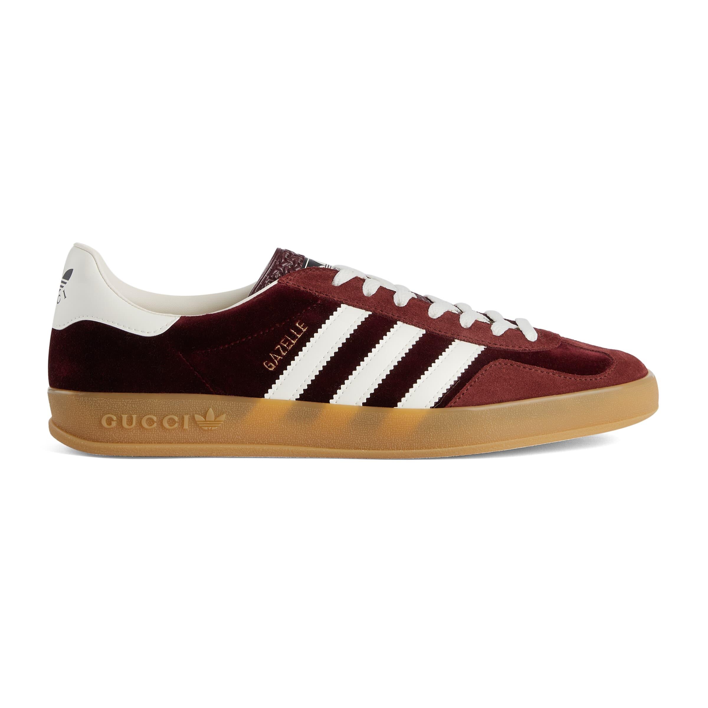 Sneaker Gazelle adidas x da Uomo di Gucci in Rosso Lyst