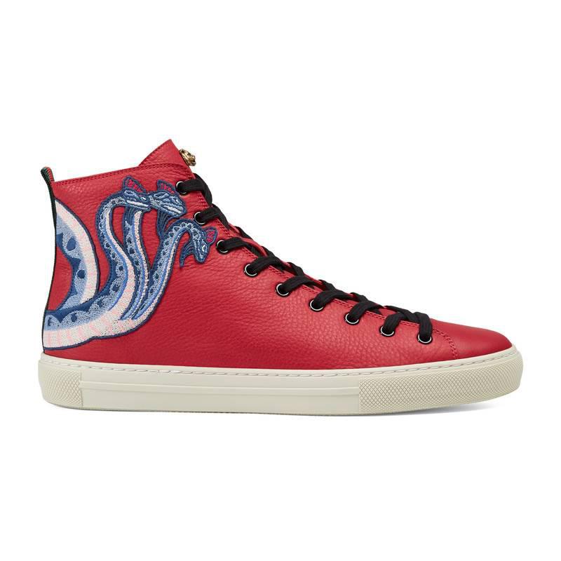 gucci sneakers with dragon