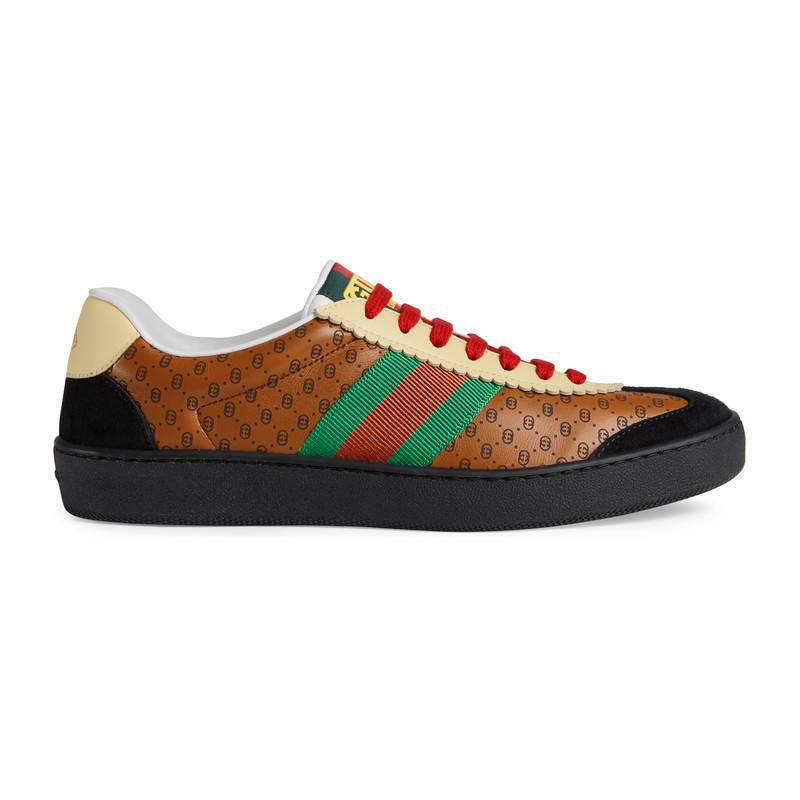 Gucci Women's -dapper Dan G74 Sneaker in Brown | Lyst