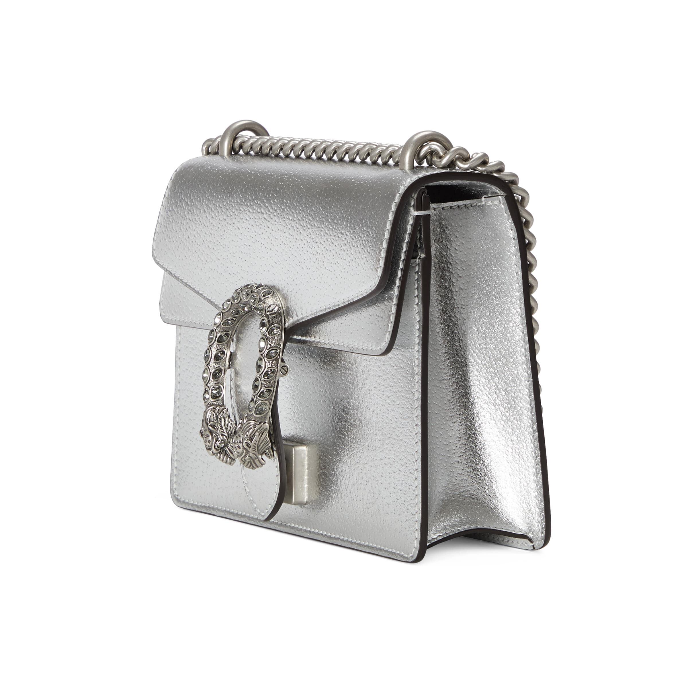 Gucci Dionysus Lamé Mini Bag in Metallic | Lyst