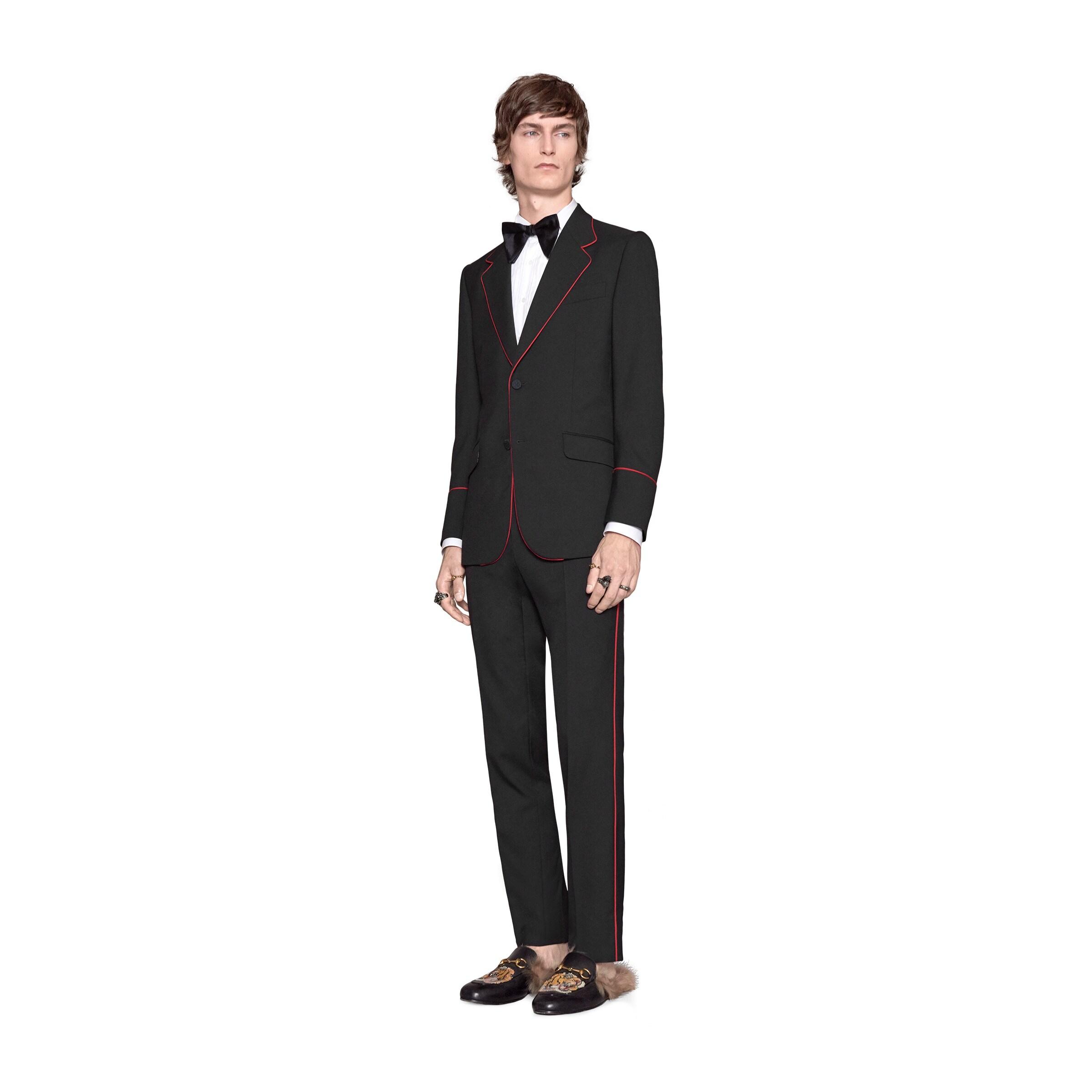 Gucci Heritage Tuxedo With Piping in Black for Men | Lyst