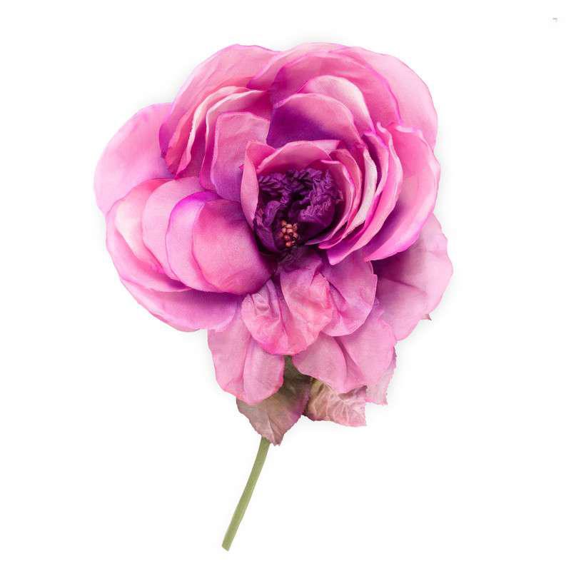 Gucci Flower Brooch In Silk And Cotton in Pink | Lyst