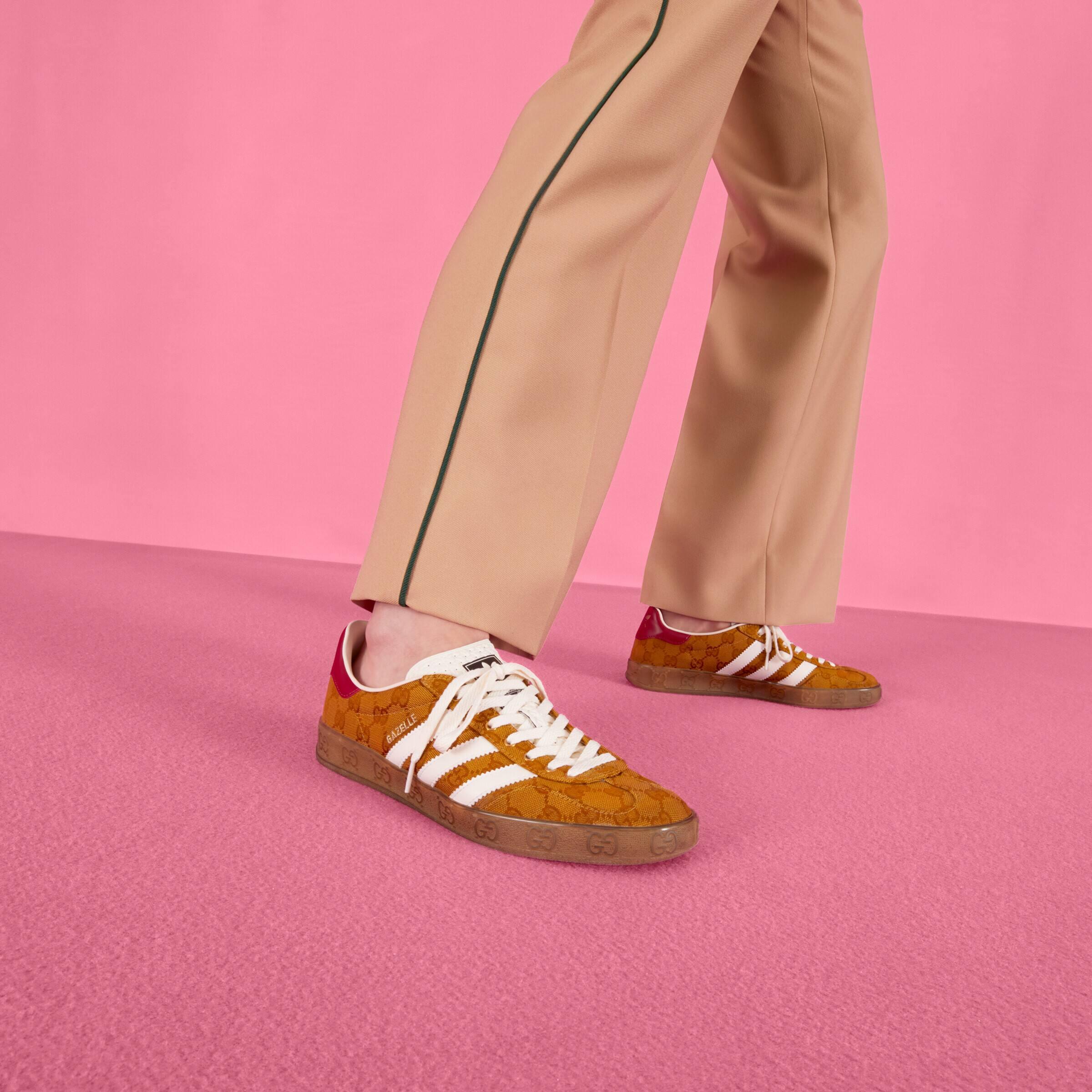 adidas gazelle silver green womens Gucci X ADIDAS Softy Velvet Suede Madeira Demetra Womens Gazelle Sneakers  4.5 Pink Gold 1751732 – FASHIONPHILE