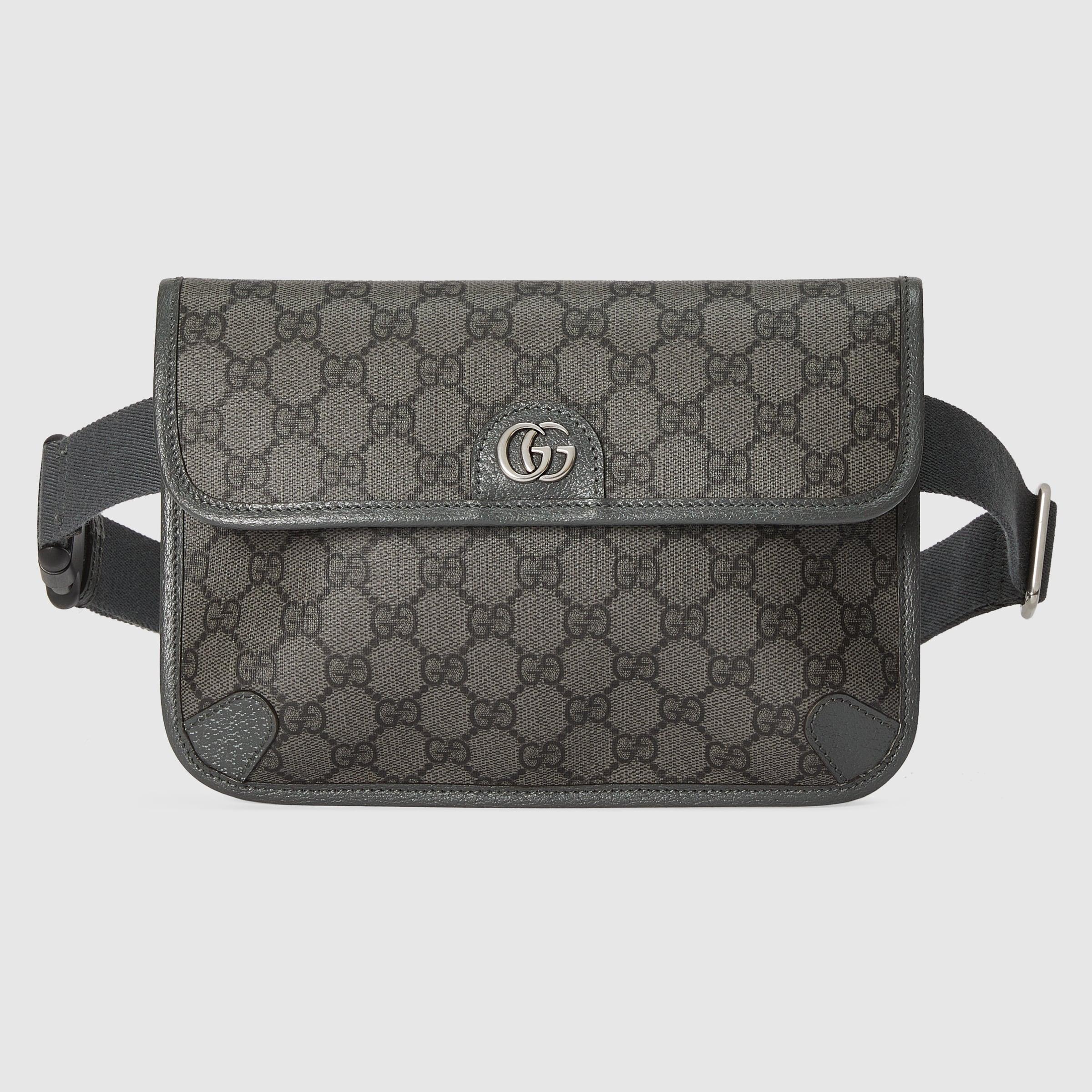 Gucci Ophidia gg Canvas Belt Bag in Gray for Men | Lyst