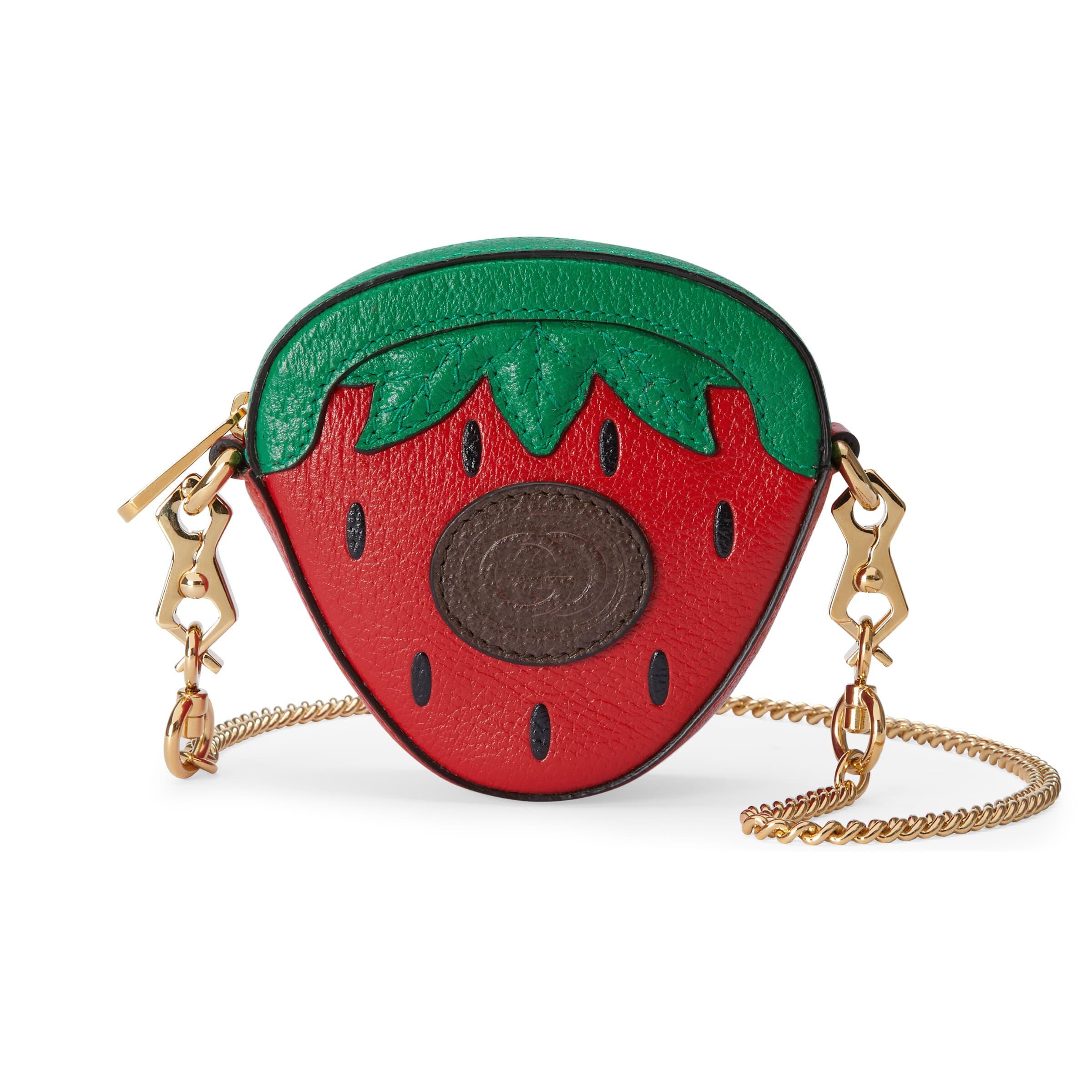 Gucci Strawberryshaped Mini Bag in Green Lyst