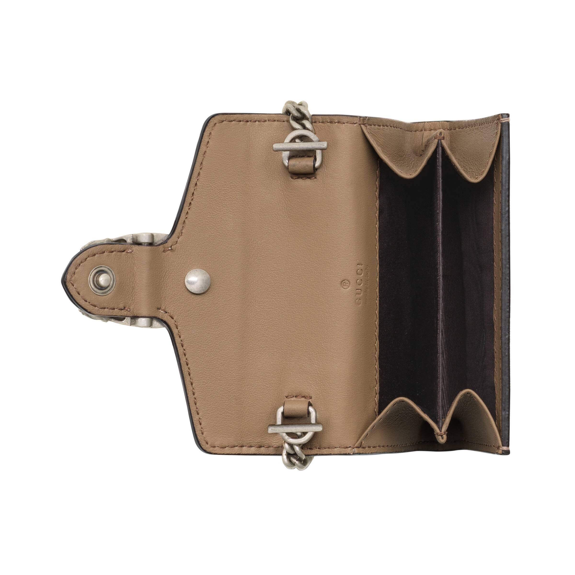 dionysus gg coin purse on model