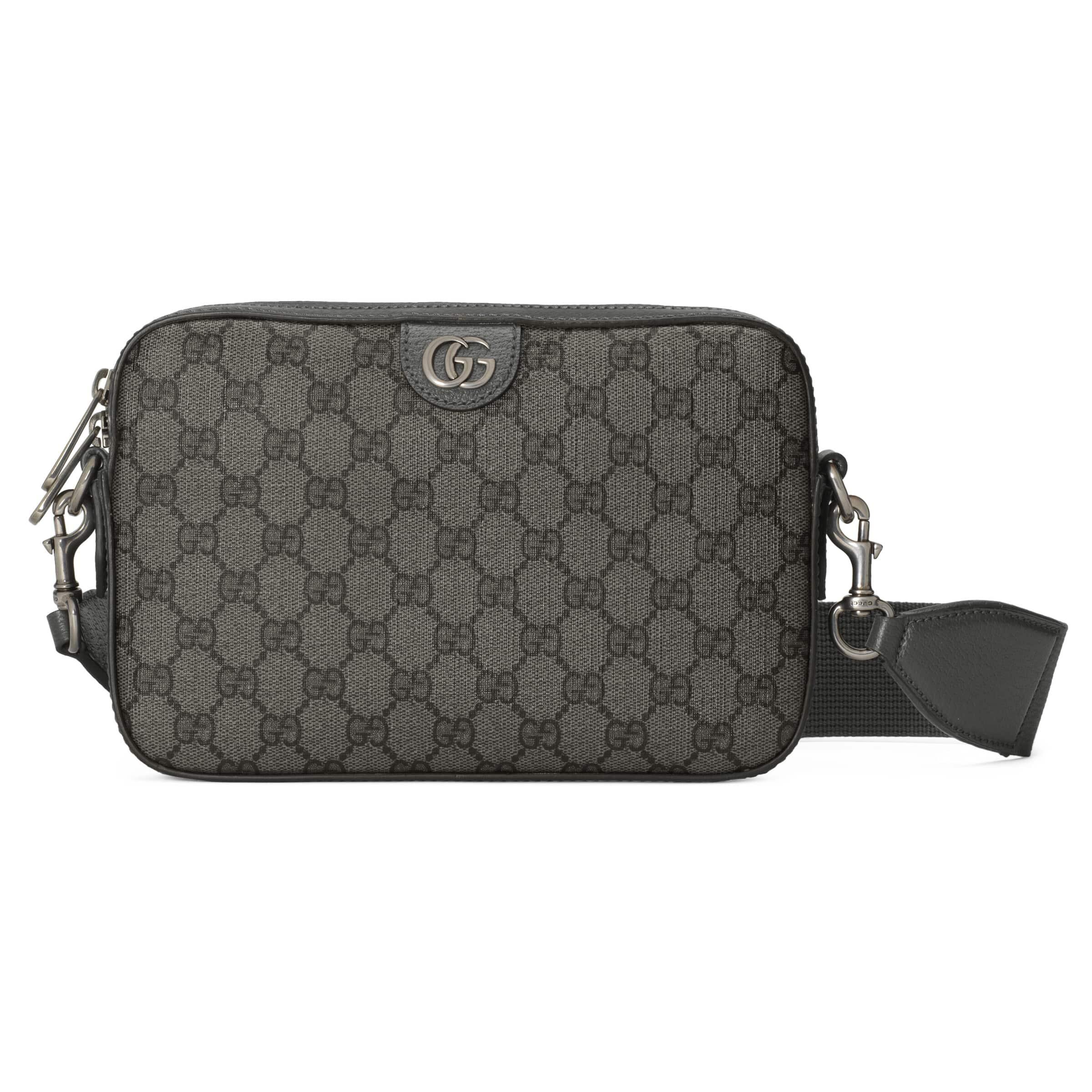 Ophidia GG Mini Phone Pouch in Grey - Gucci