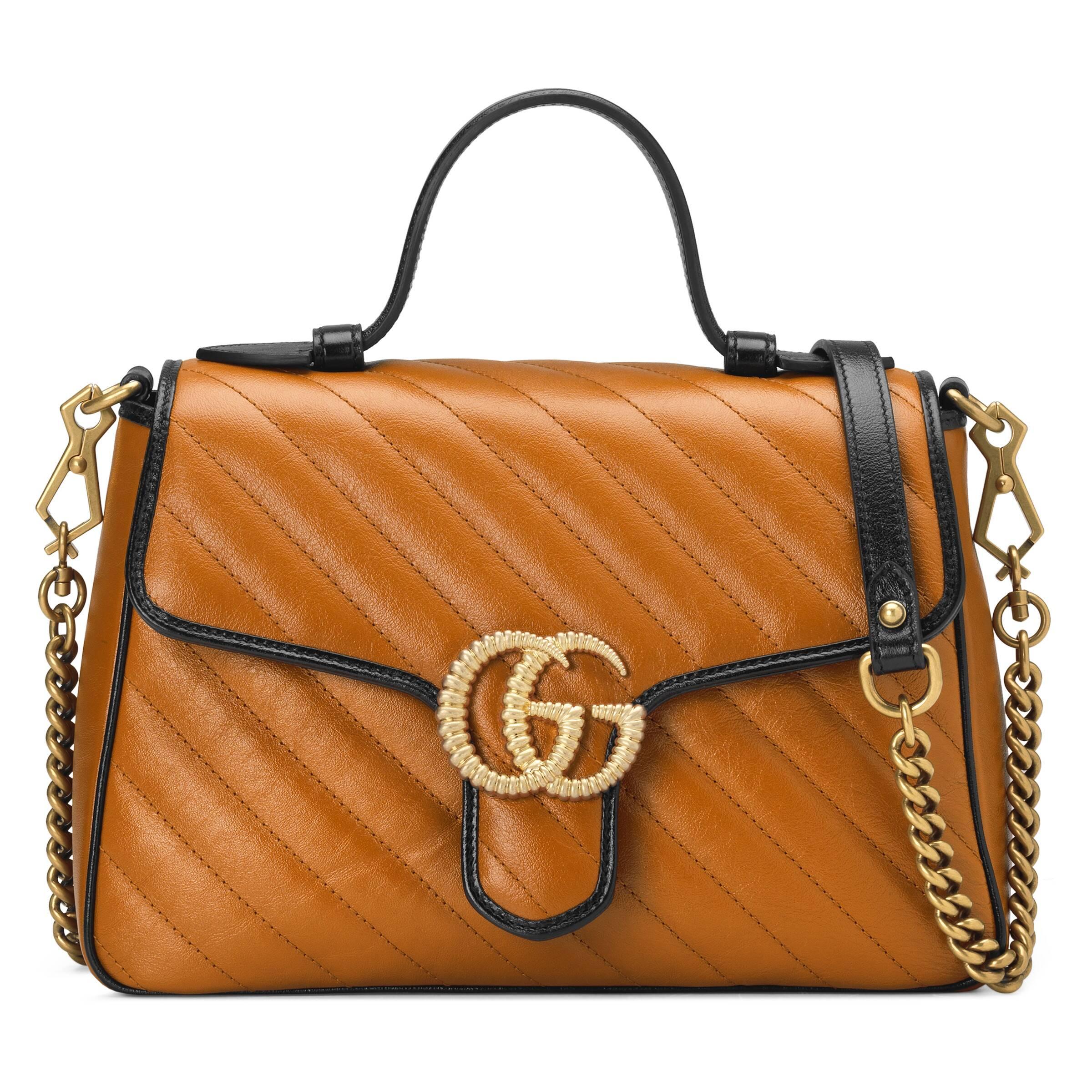 gucci marmont orange