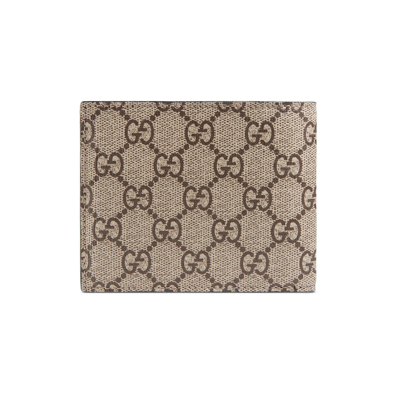 mens gucci supreme wallet