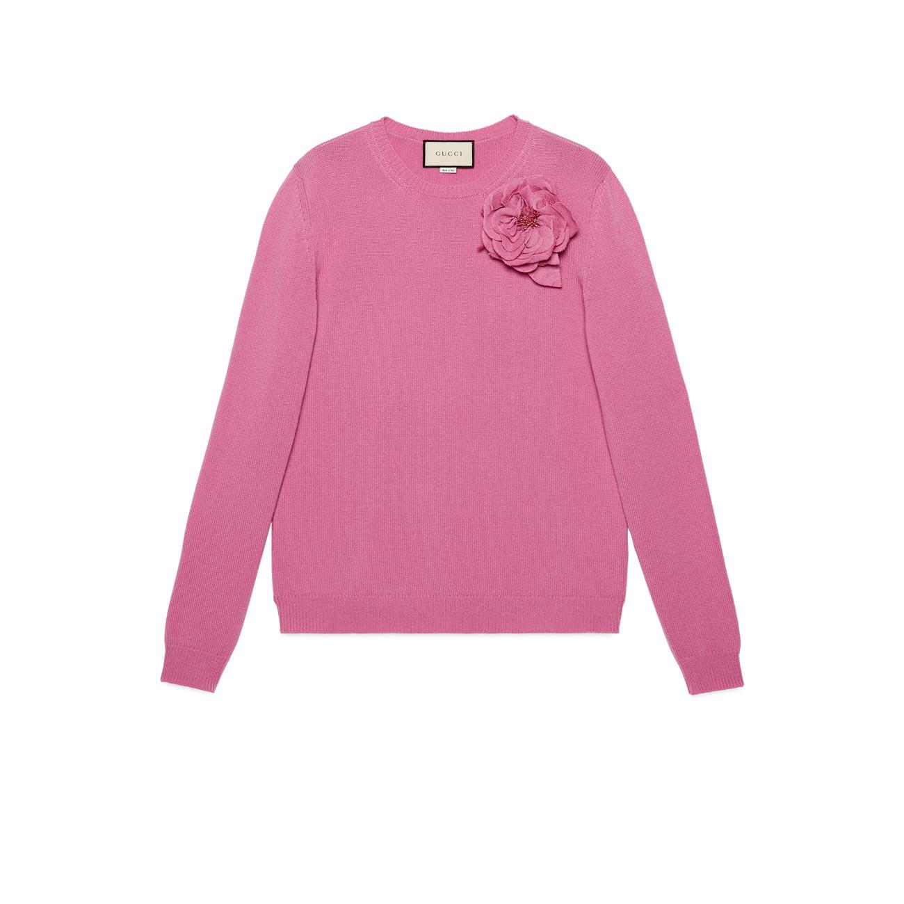 gucci rose sweater