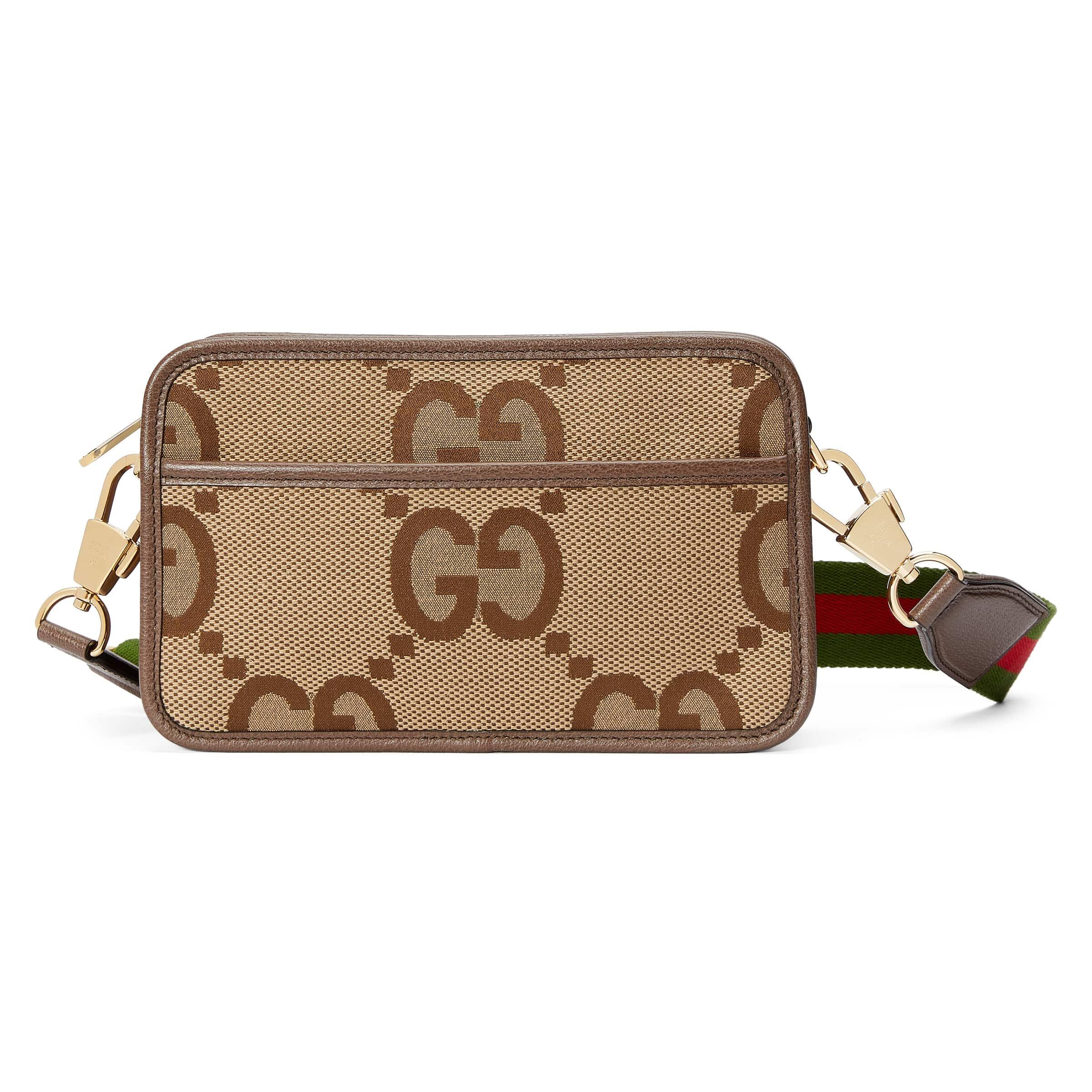 Gucci Jumbo GG Mini Bag in Brown for Men | Lyst