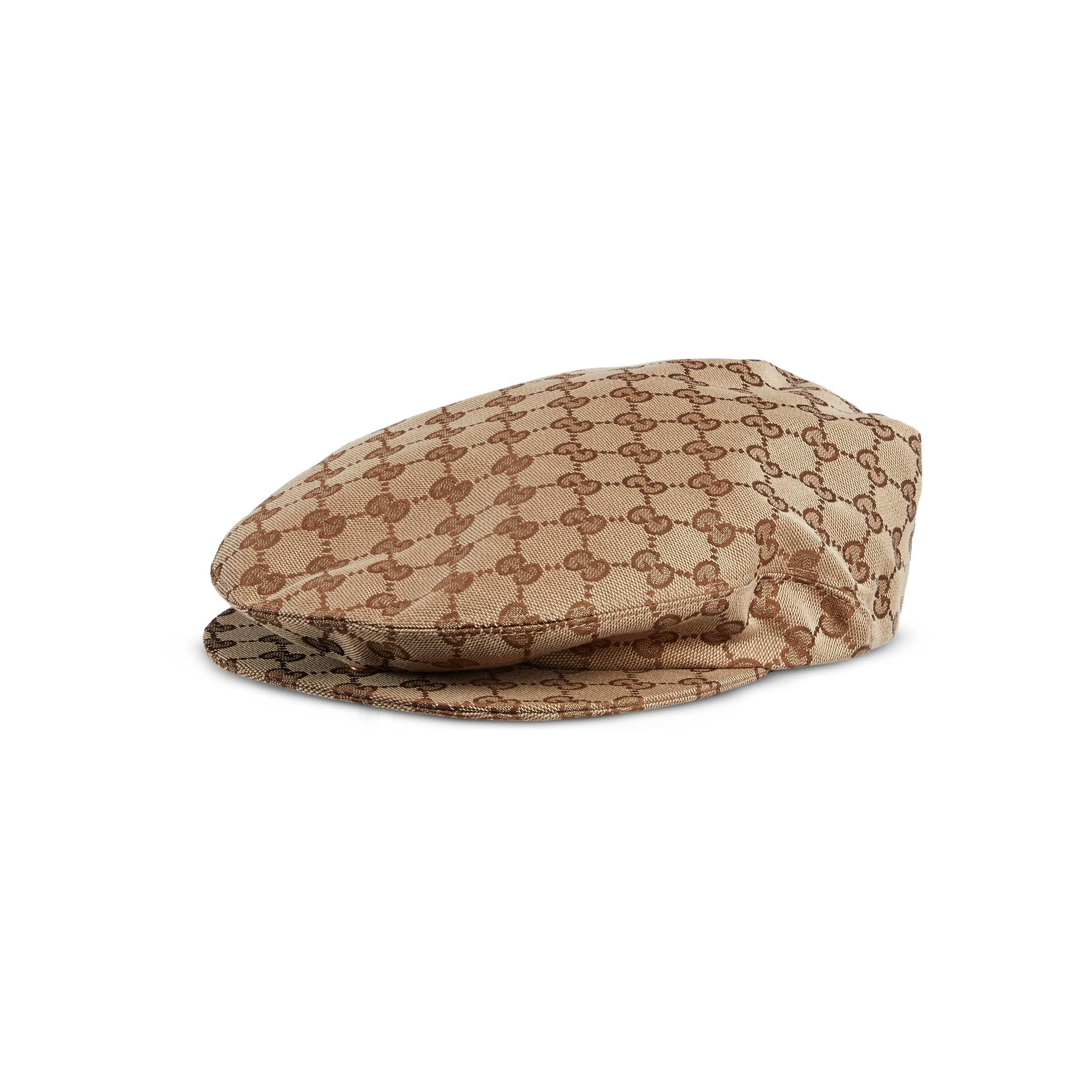 Gucci Original gg Canvas Flat Cap in 