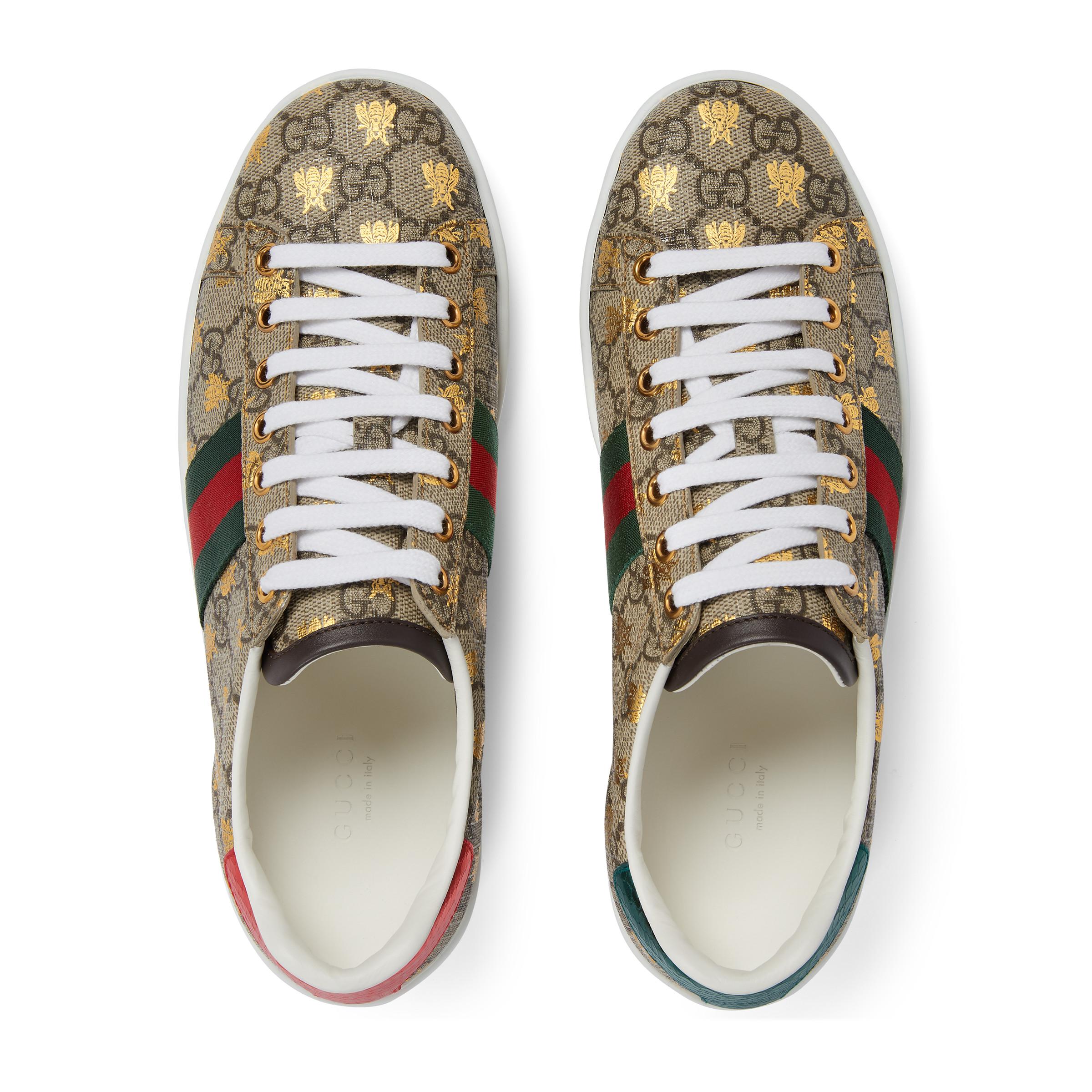 gucci supreme trainers