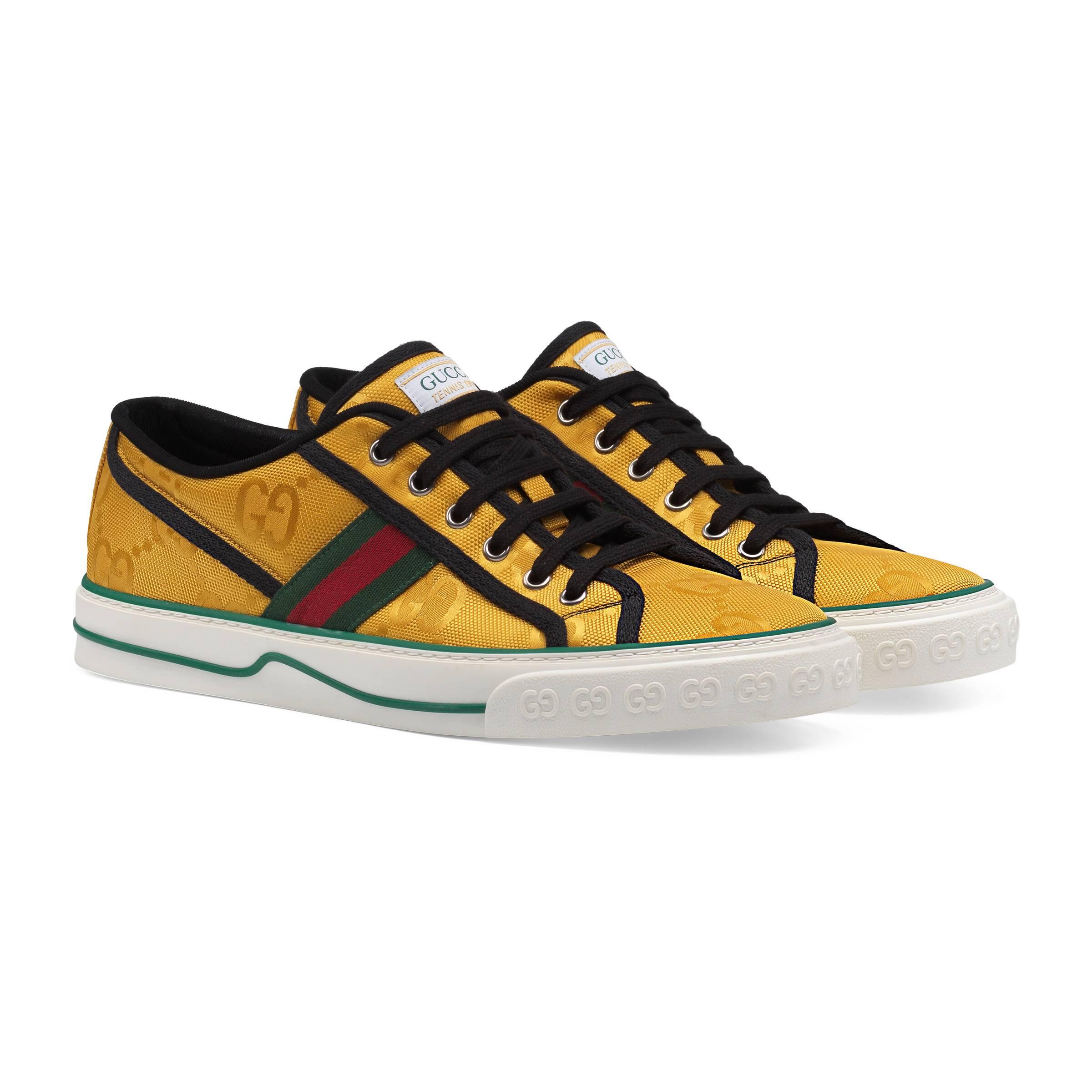 Gucci Synthetic Off The Grid Sneaker in Gold (Yellow) for Men | Lyst