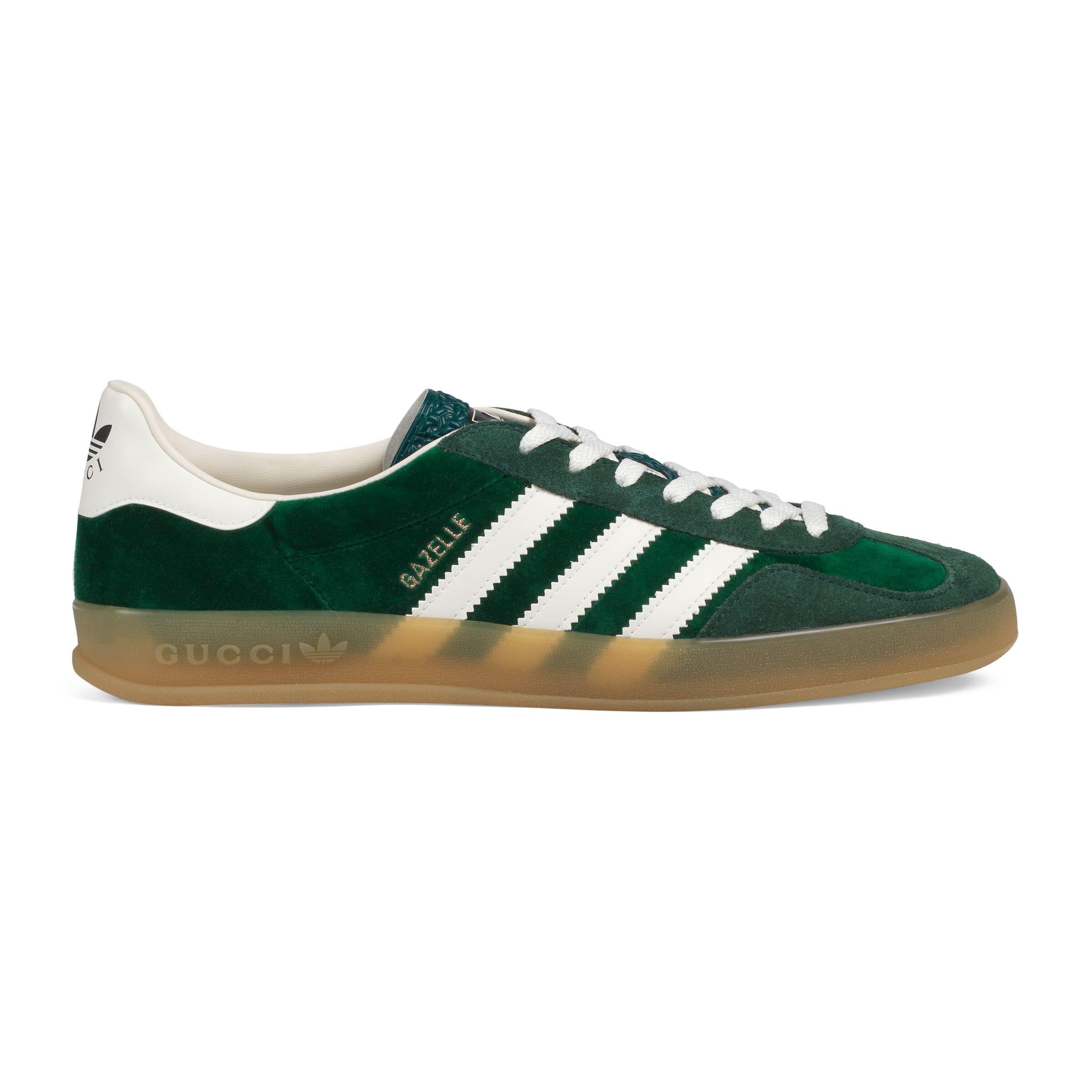 Zapatilla Gazelle Adidas X Gucci De Hombre De Color Verde Lyst | lupon ...