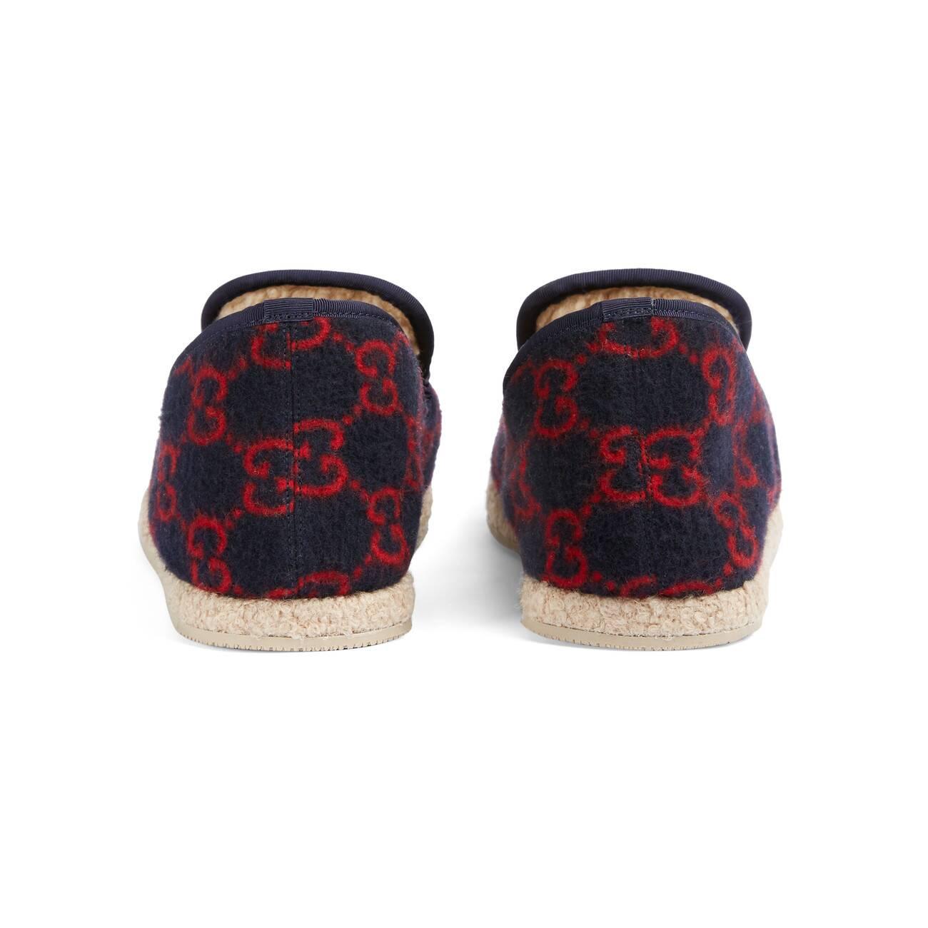 men's gg wool loafer