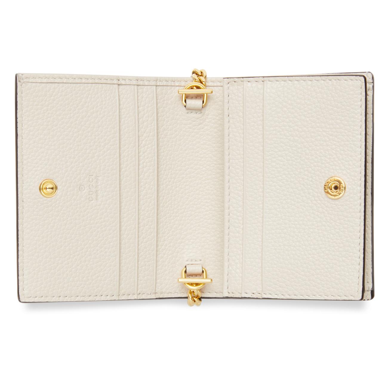 zumi 655 leather wallet on a chain