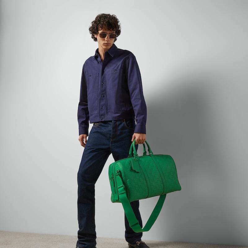 GUCCI＊GG rubber-effect duffle bag ボストンバッグ＊送料込 GUCCI＊GG rubber-effect duffle bag ボストンバッグ＊送料込